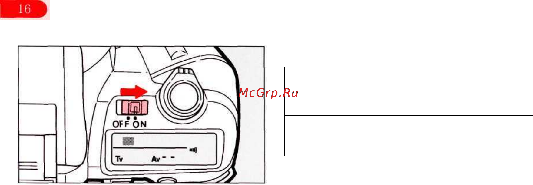Pentax PMZ 10 [20/101] Если к фотокамере присоединён объектив то жки