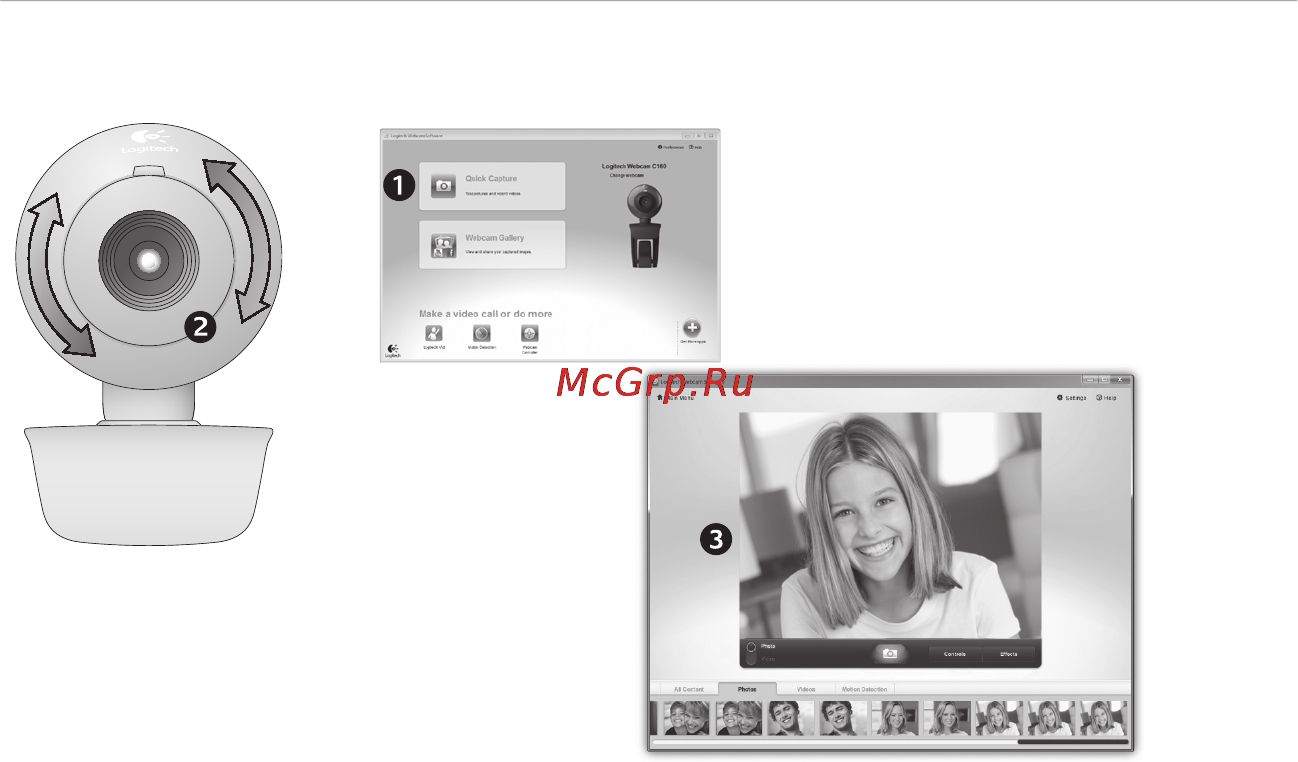 Logitech C160 [7/12] Проверка фокуса веб камеры