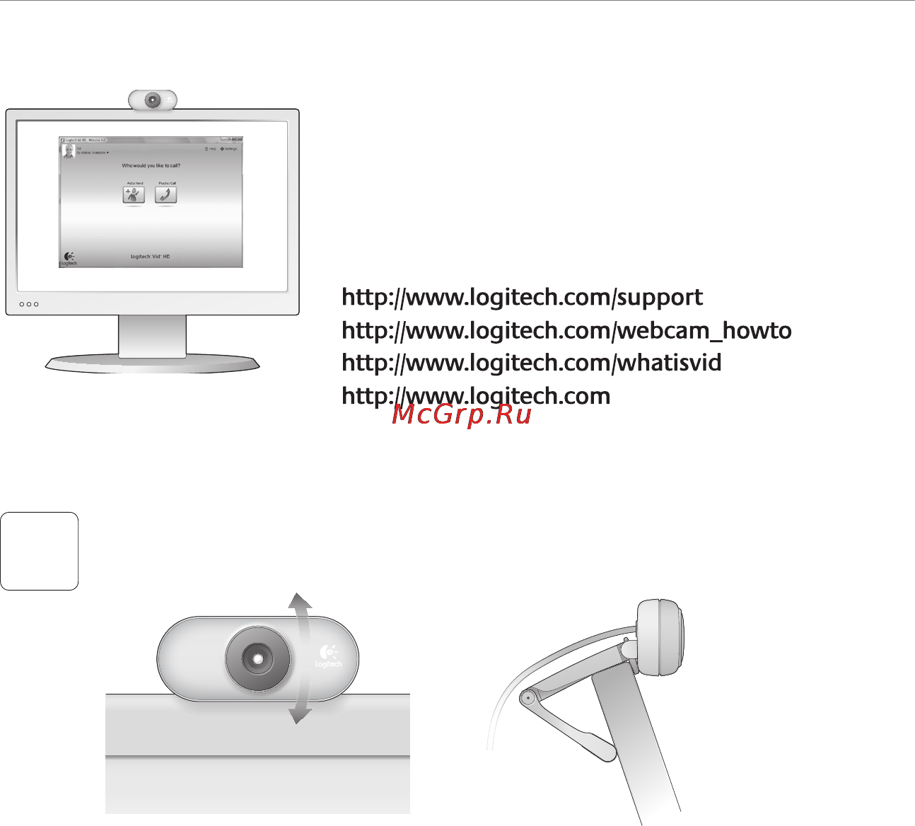 Logitech C210 [14/94] Благодарим вас за приобретение веб камеры logitech