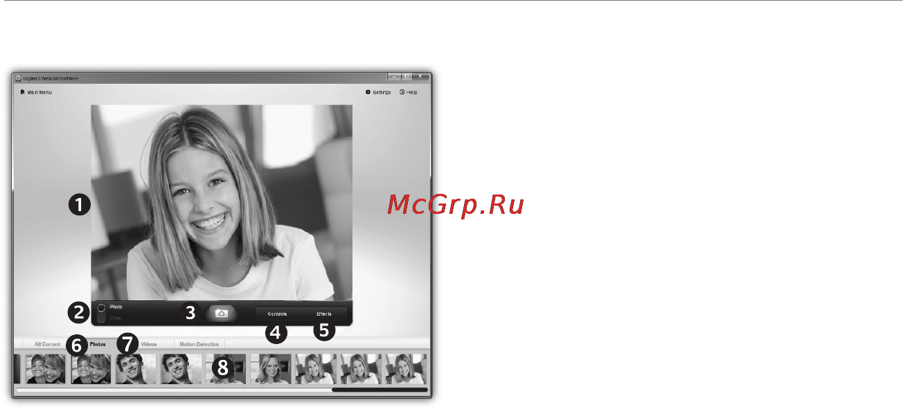 Logitech C210 [19/94] Съемка видео и фотографий