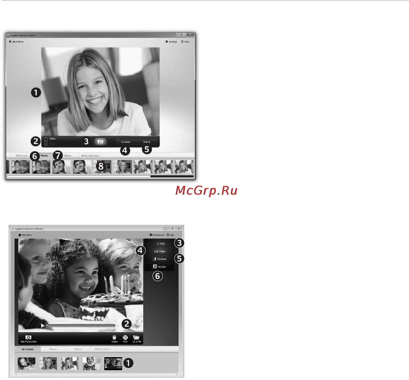 Logitech C210 [9/94] Capturingvideoandsnappingpictures