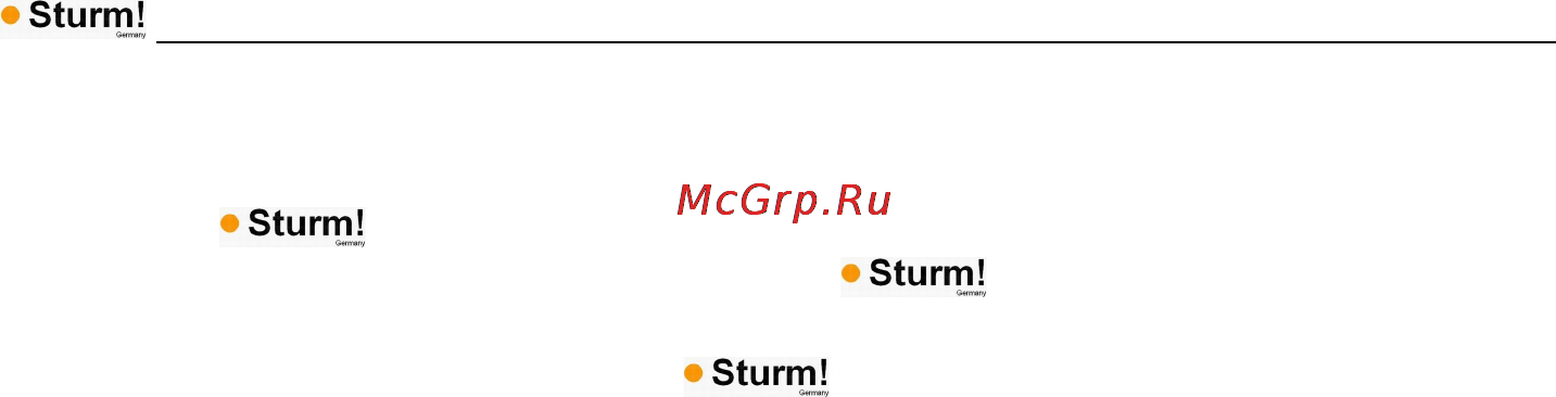 Sturm FH9004B [2/8] Введение