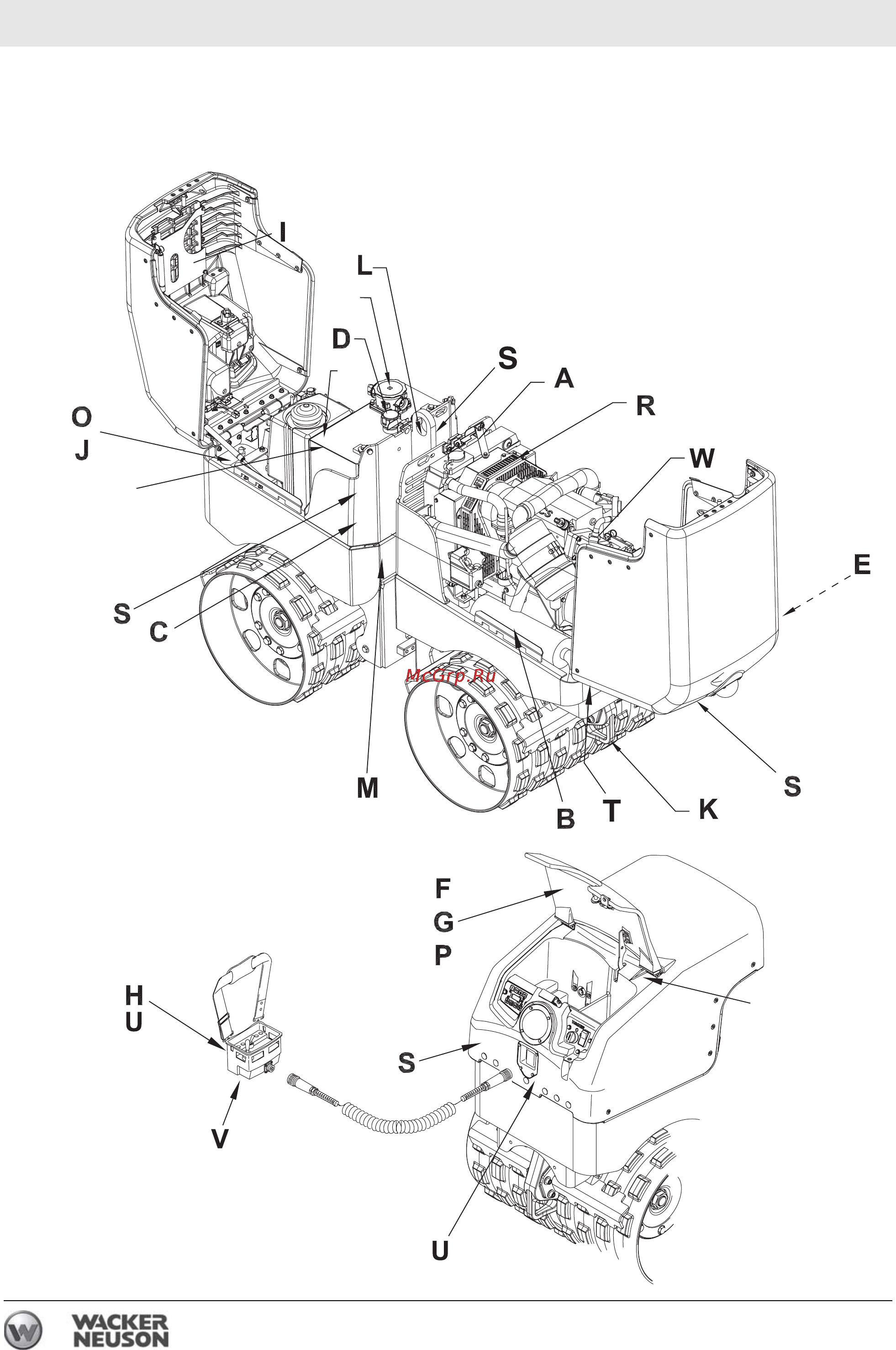 Wacker Neuson RT 82 SC 2 0009025 [20/122] Табличка rt sc 2