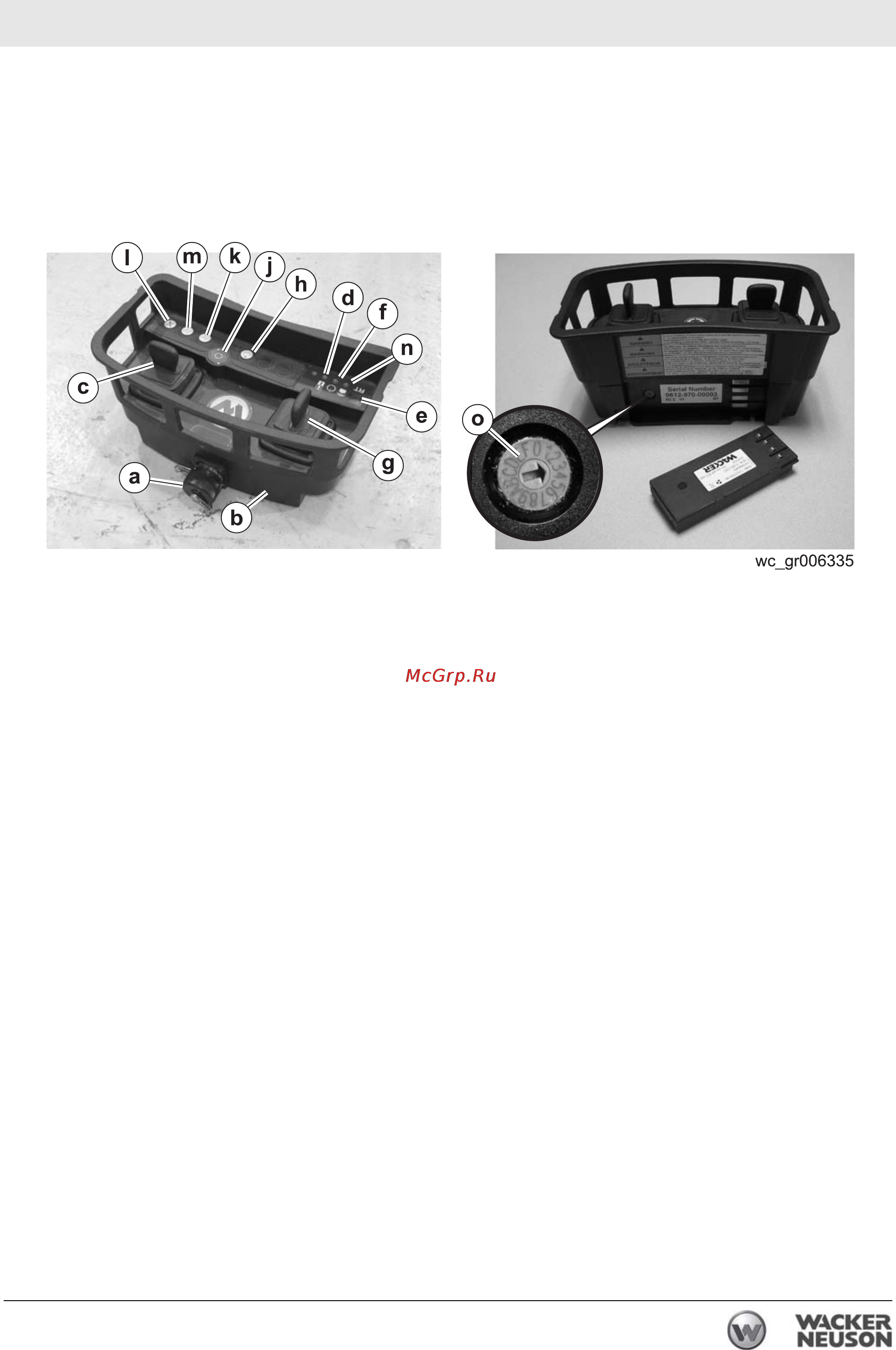 Wacker Neuson RT 82 SC 2 0009025 [43/122] Система инфракрасного излучения и каналы управления