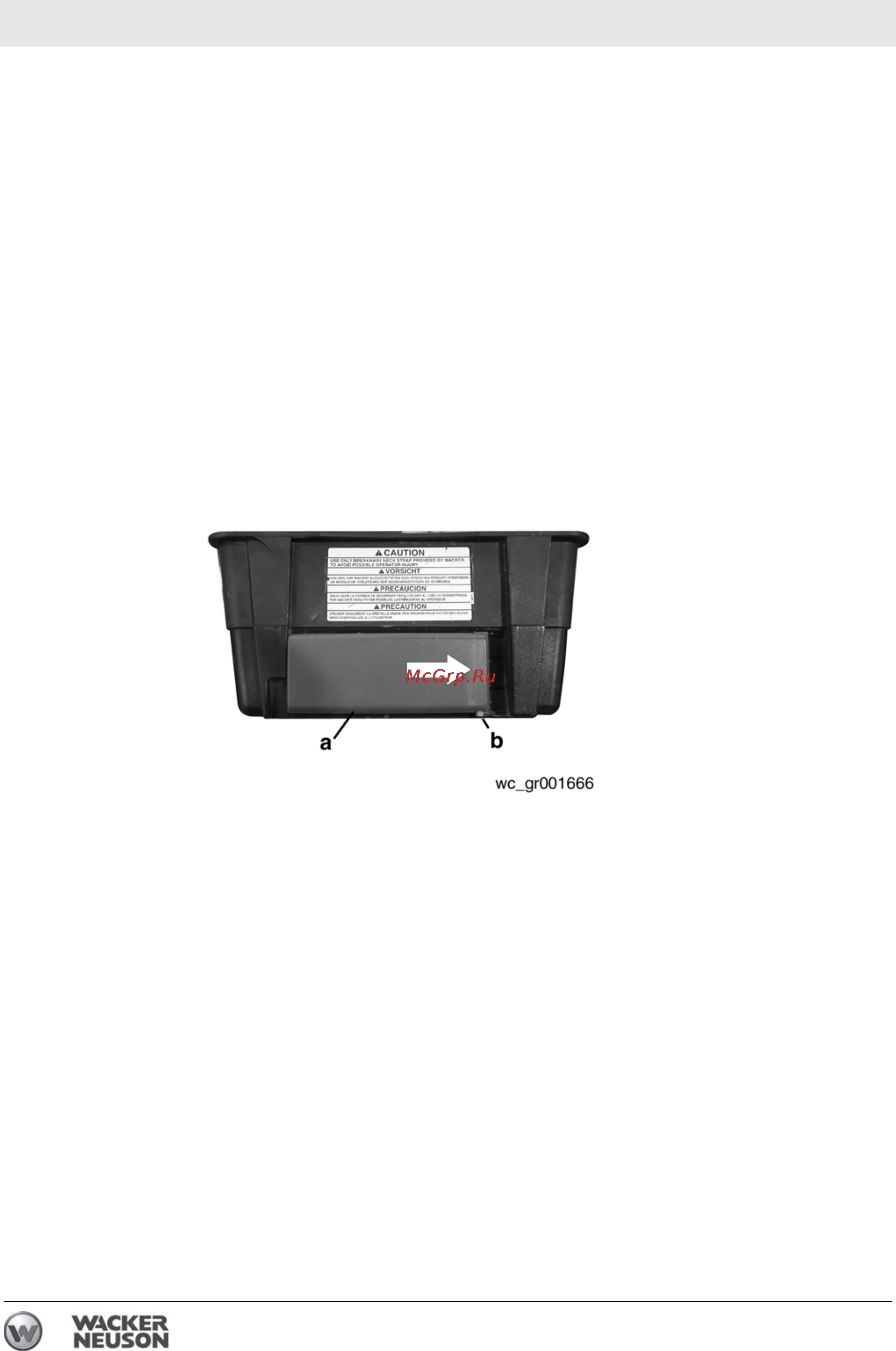 Wacker Neuson RT 82 SC 2 0009025 [58/122] Çàìåíà àêêóìóëøòî²íîé áàòà²åè