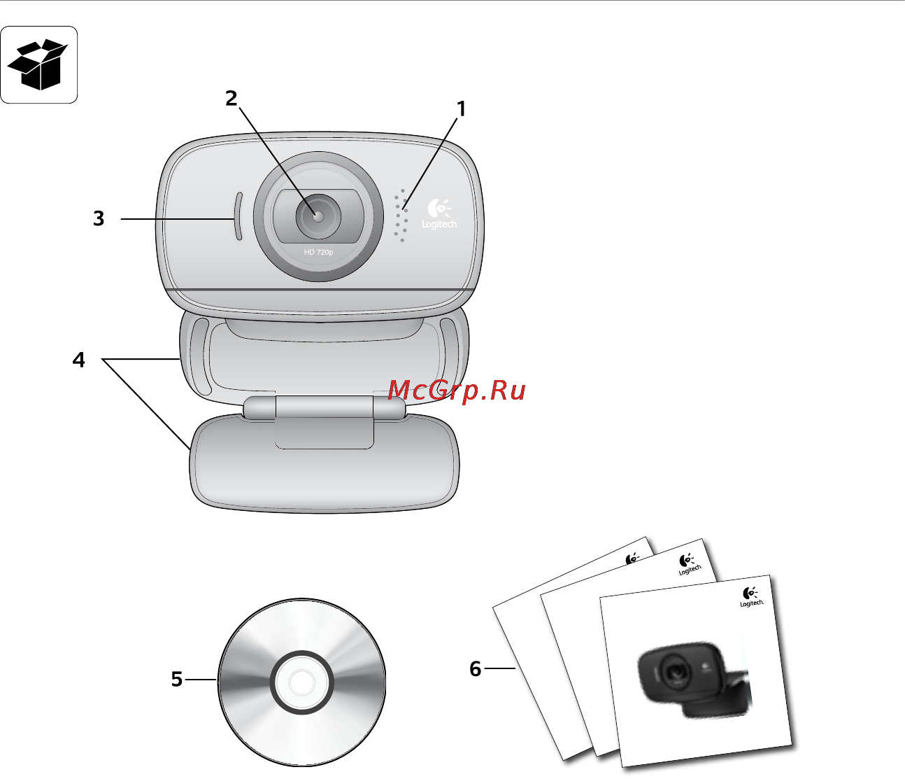 Logitech C510 Инструкция по эксплуатации онлайн [3/15] 24736