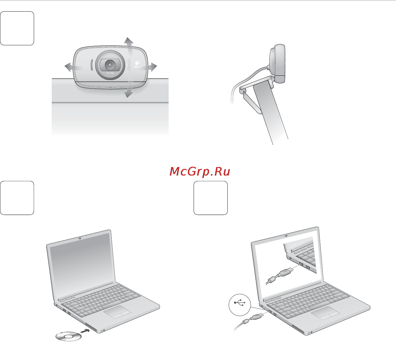 Logitech C510 Инструкция по эксплуатации онлайн [5/15] 24736