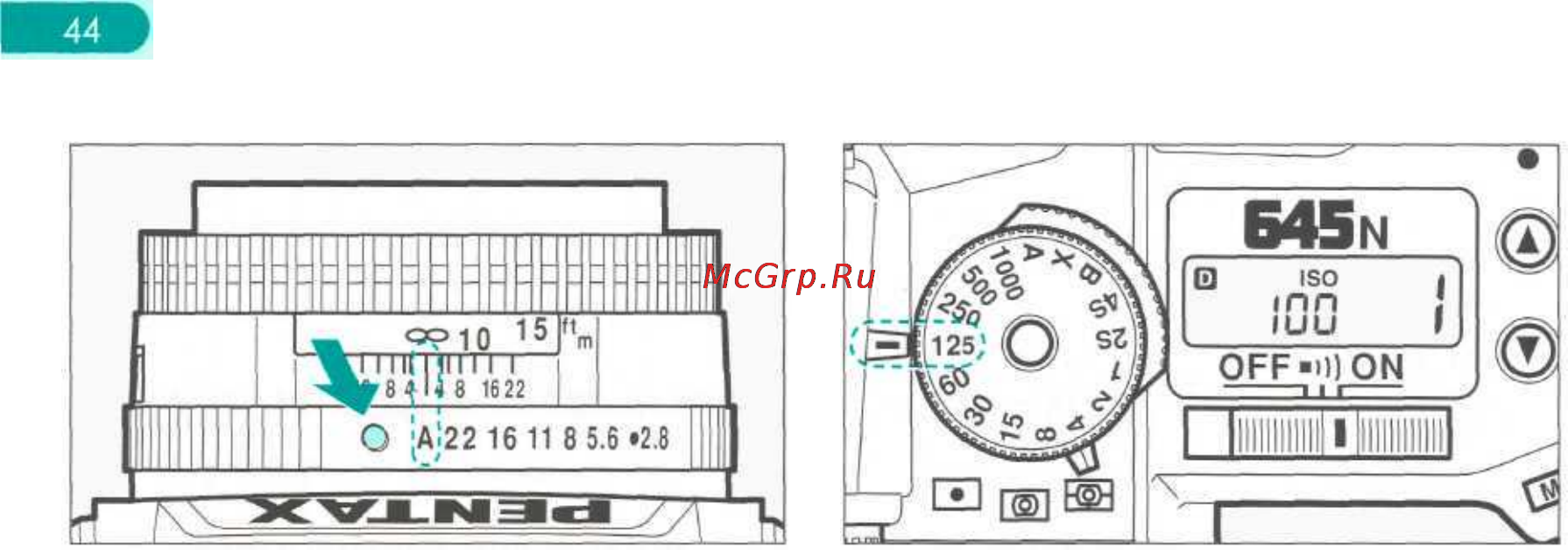 Pentax 645N Инструкция по эксплуатации онлайн [48/86] 24768
