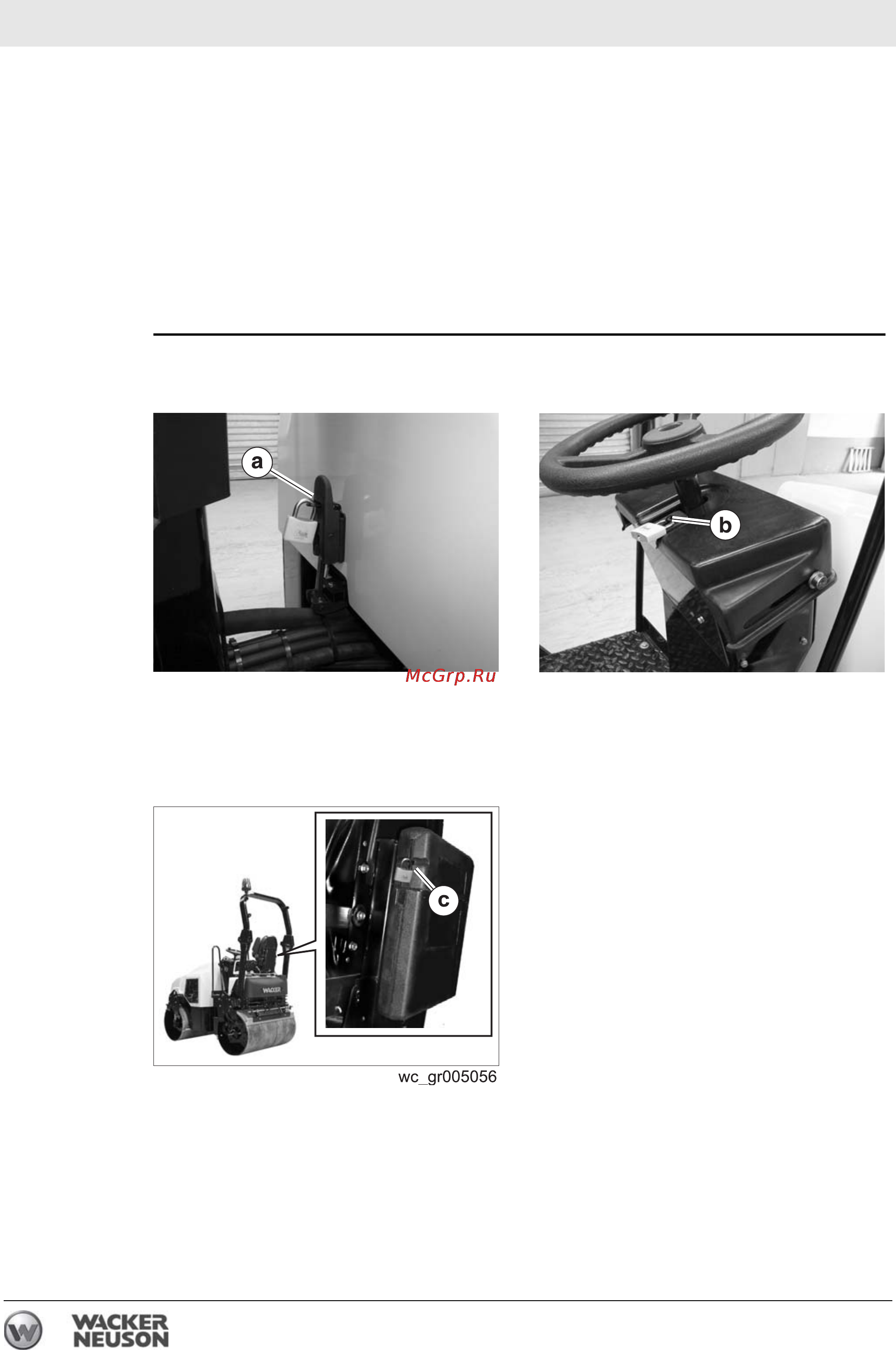 Wacker Neuson RD 27-100 0620037 [38/122] Èñïîëüçîâàíèå óñò²îéñòâ çàùèòû îò âàíäàëèçìà