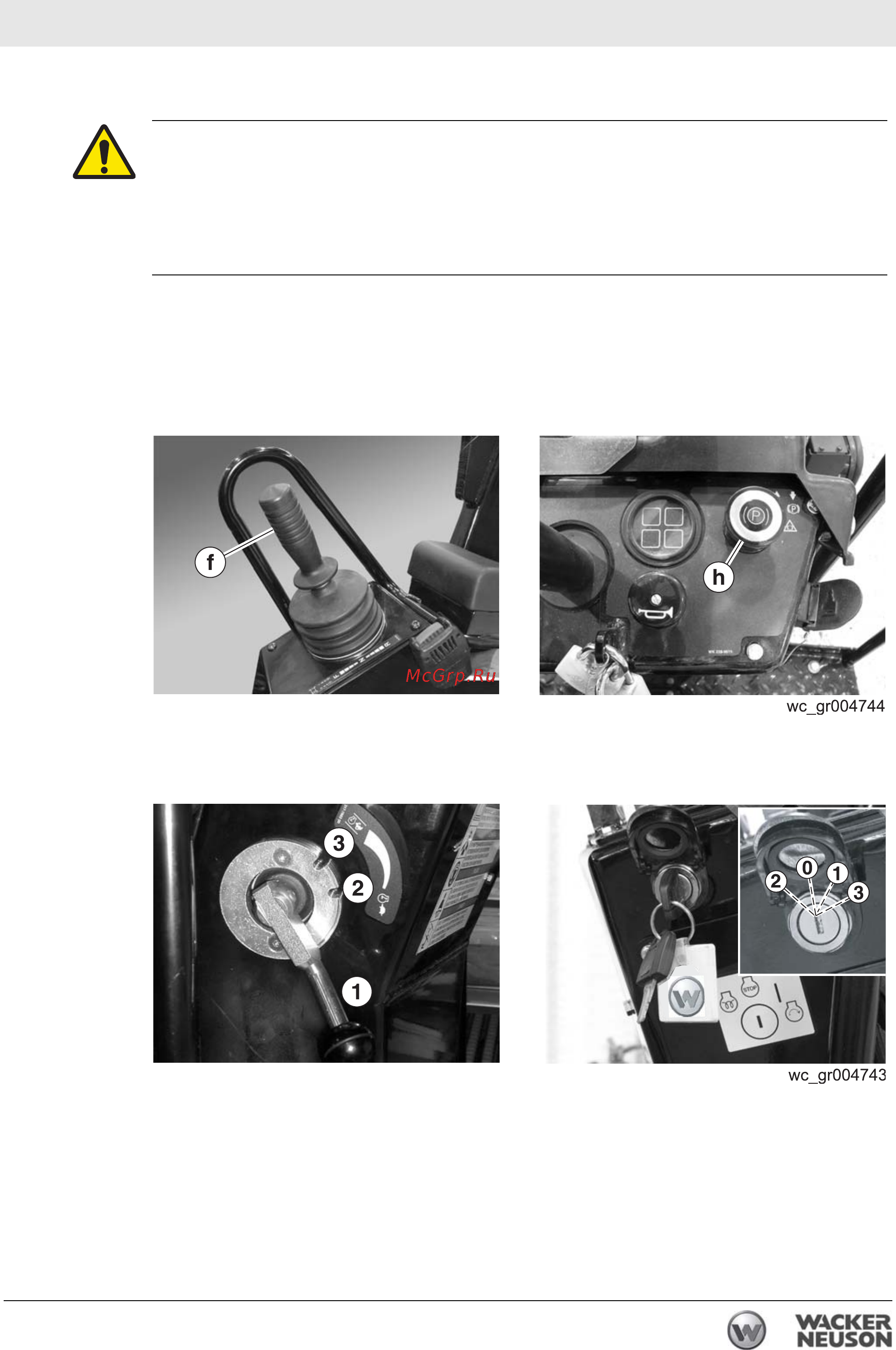 Wacker Neuson RD 27-100 0620037 [51/122] Çàïóñê äâèãàòåëø