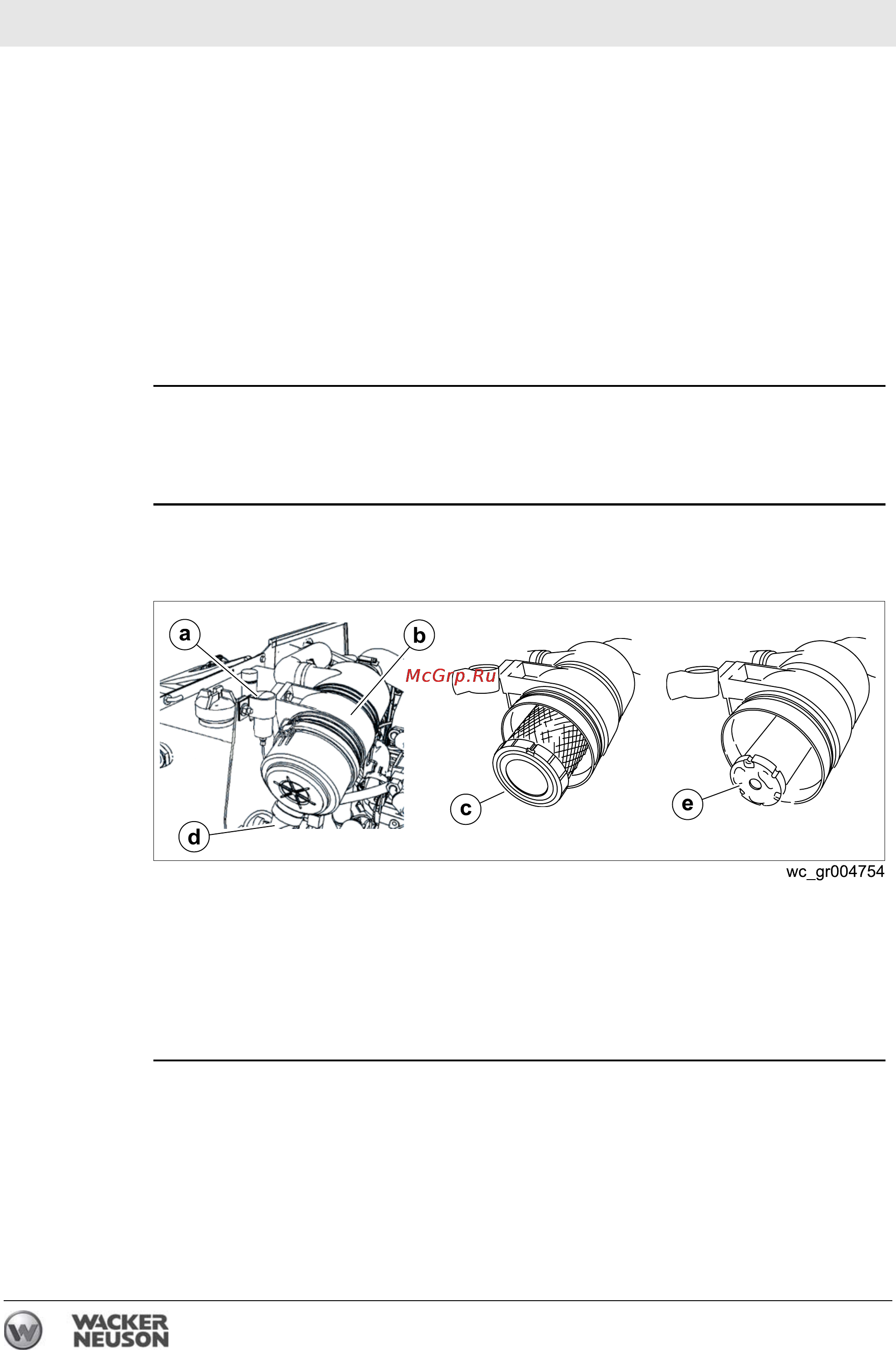 Wacker Neuson RD 27-100 0620037 [68/122] Çàìåíà æëåìåíòîâ âîçäóøíîãî ôèëüò²à