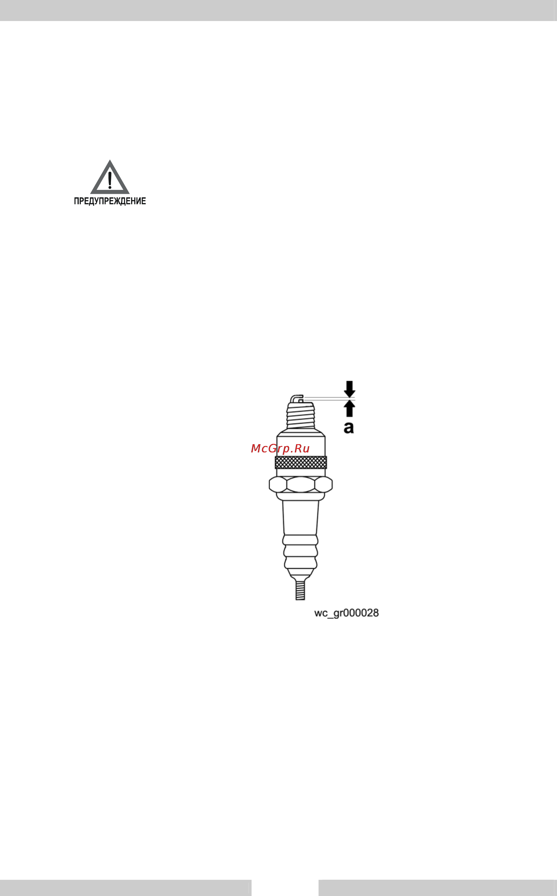 Wacker Neuson A 5000  9213 [19/26] Свеча зажигания