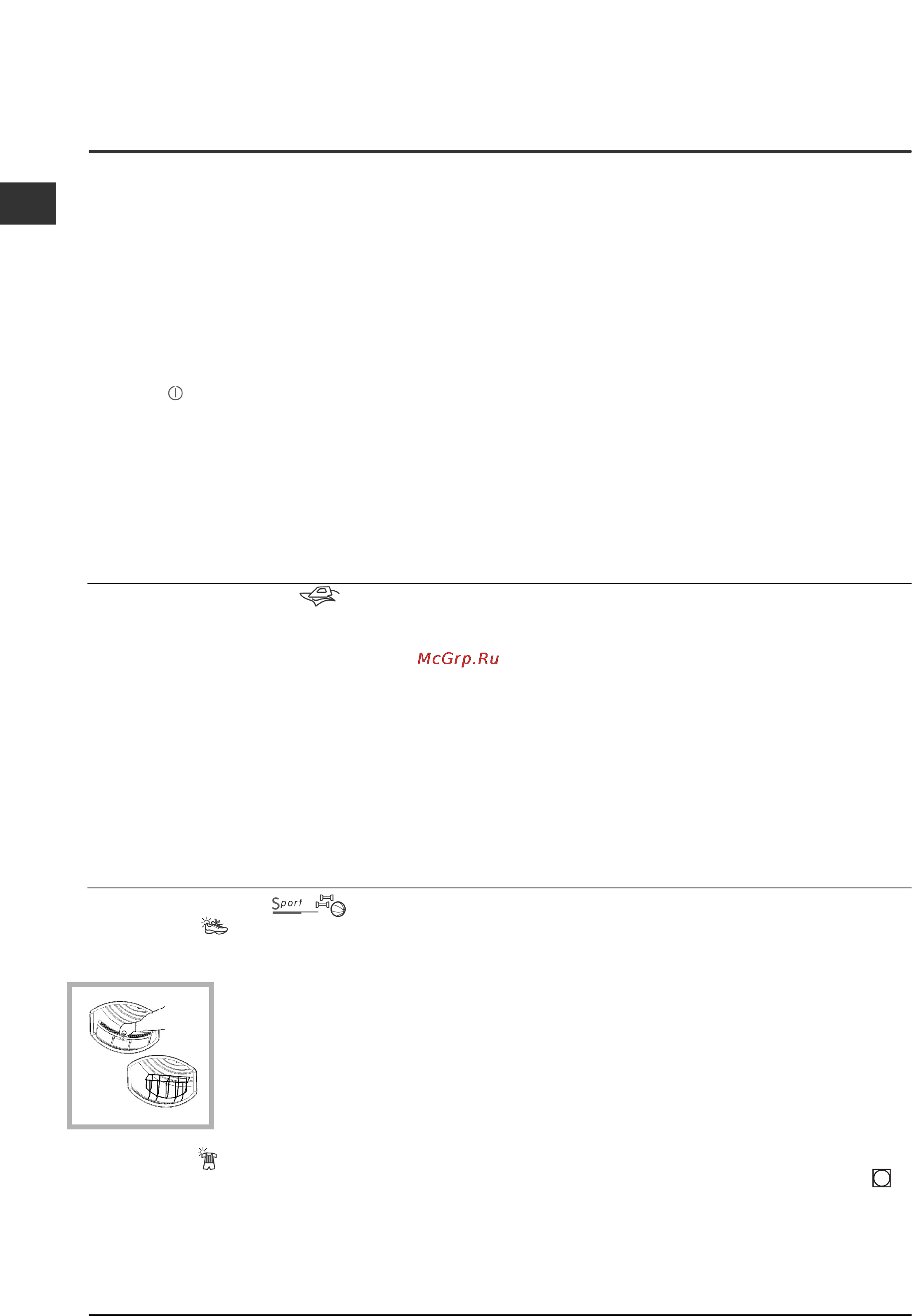 Indesit ISL 70 C [4/96] Choosing a programme