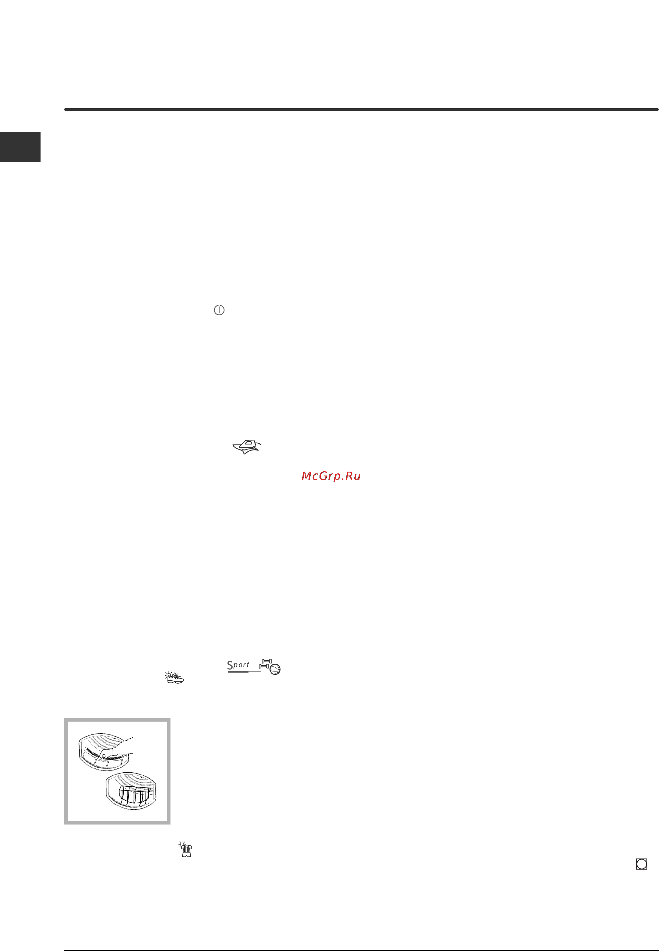 Indesit ISL 70 C [64/96] Arranque e programas