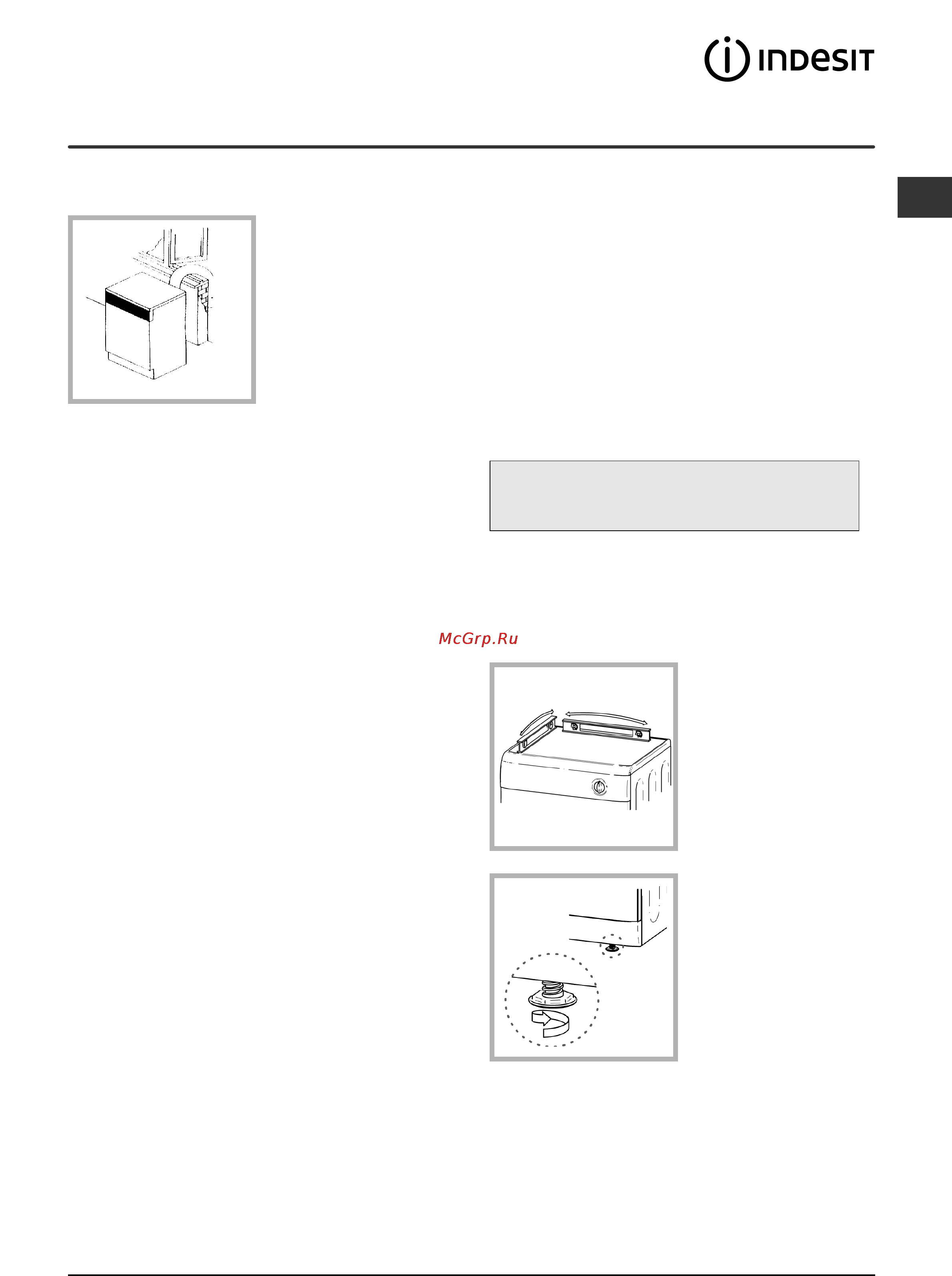 Indesit ISL 60 V [29/68] Installierung