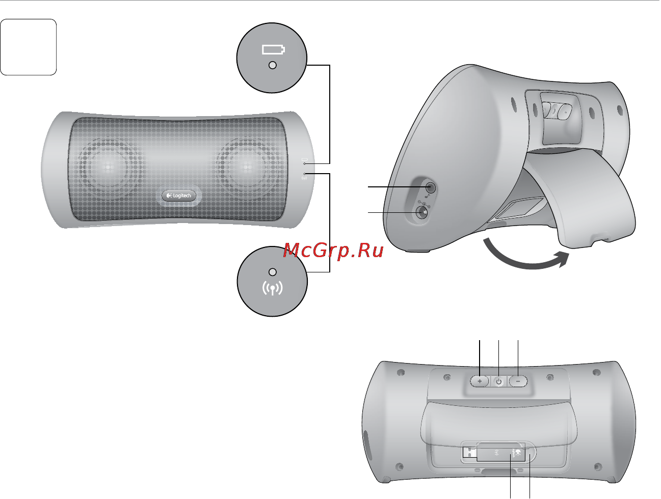 Logitech Z515 Инструкция по эксплуатации онлайн [2/7] 24825