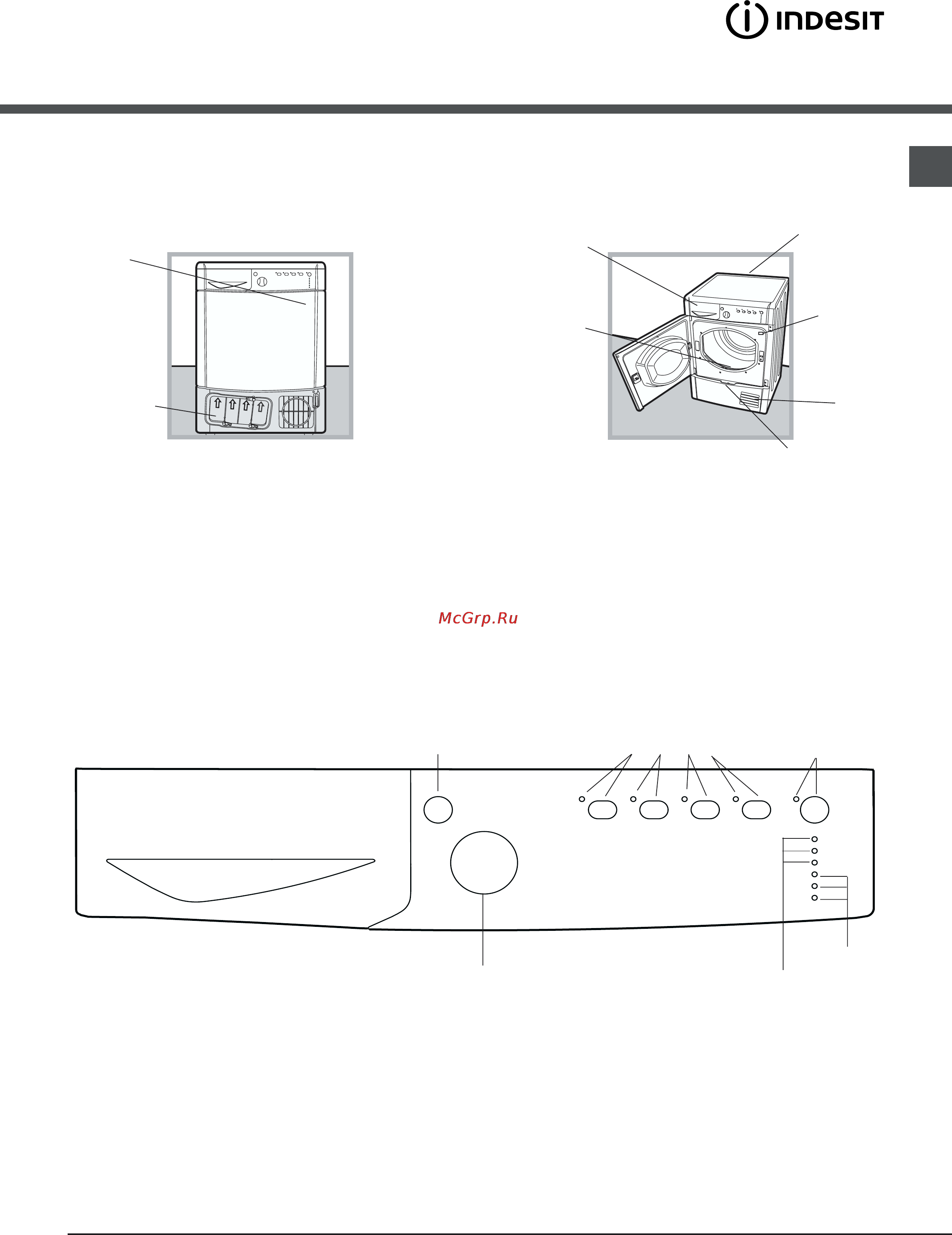 Indesit IDCA 835 Инструкция по эксплуатации онлайн [21/52] 24852