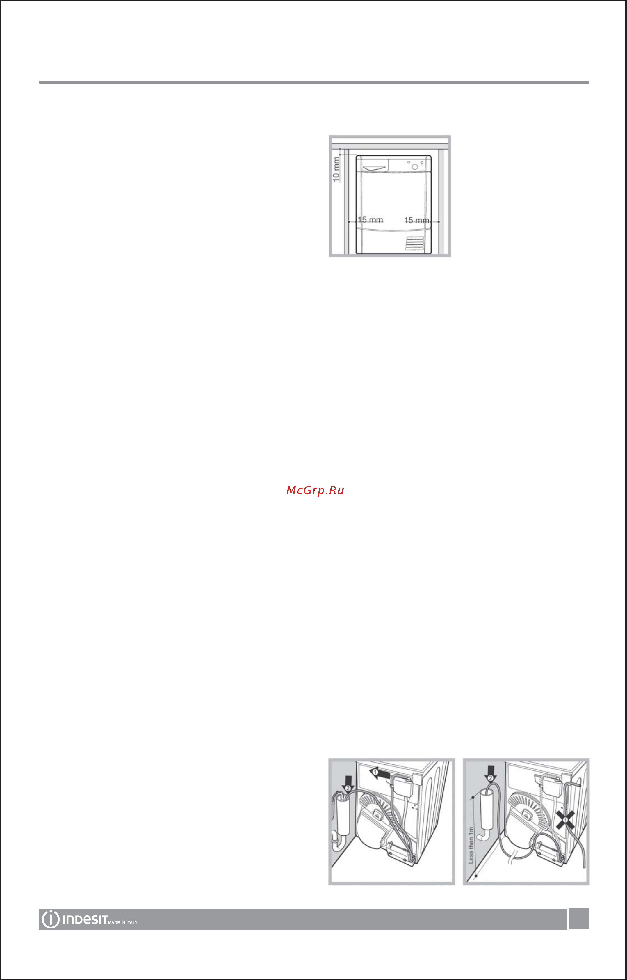 Indesit IDCA 835 Инструкция по эксплуатации онлайн [36/52] 24852