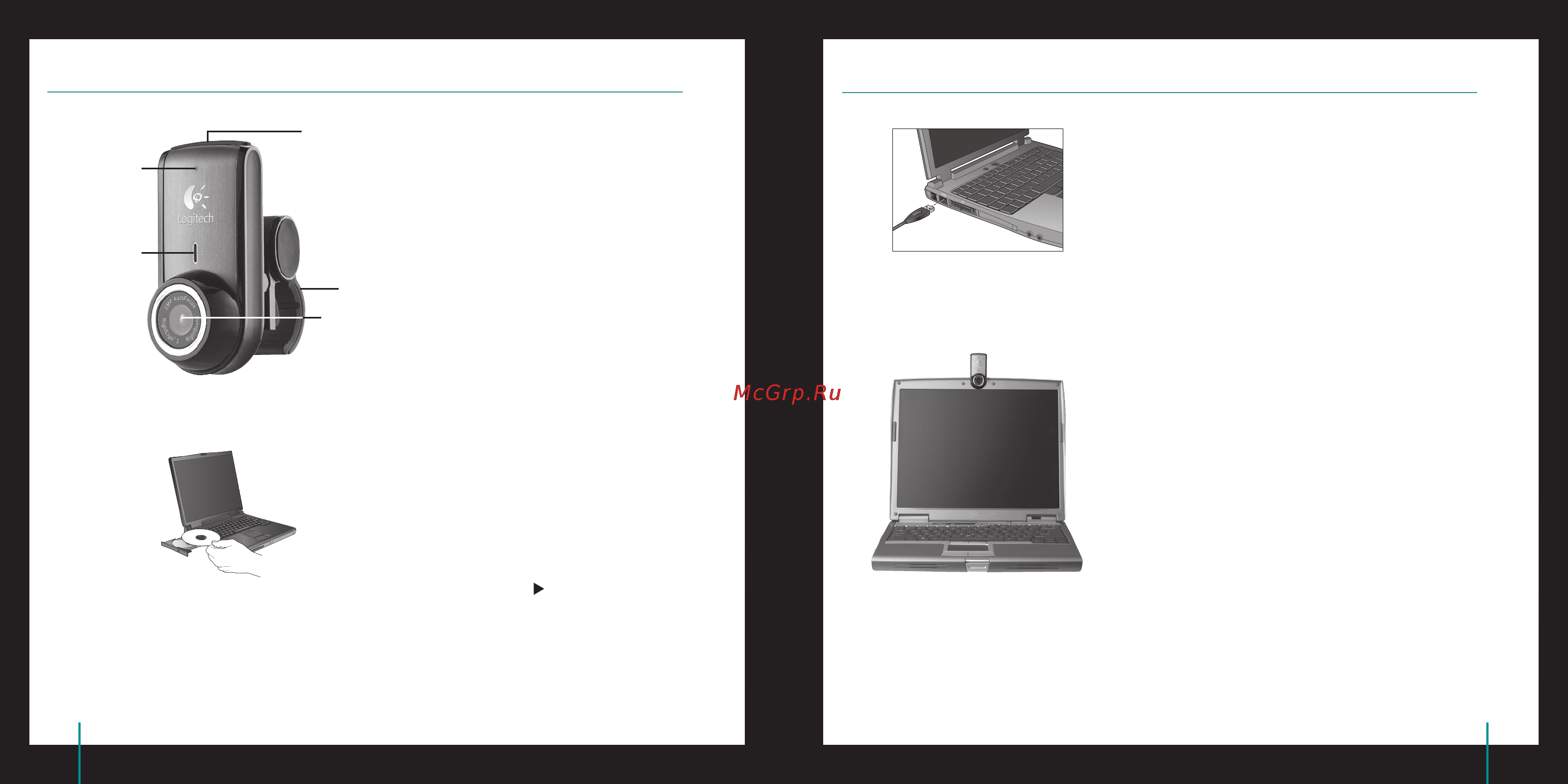 Logitech Premium Notebook [20/59] Comece por instalar o software