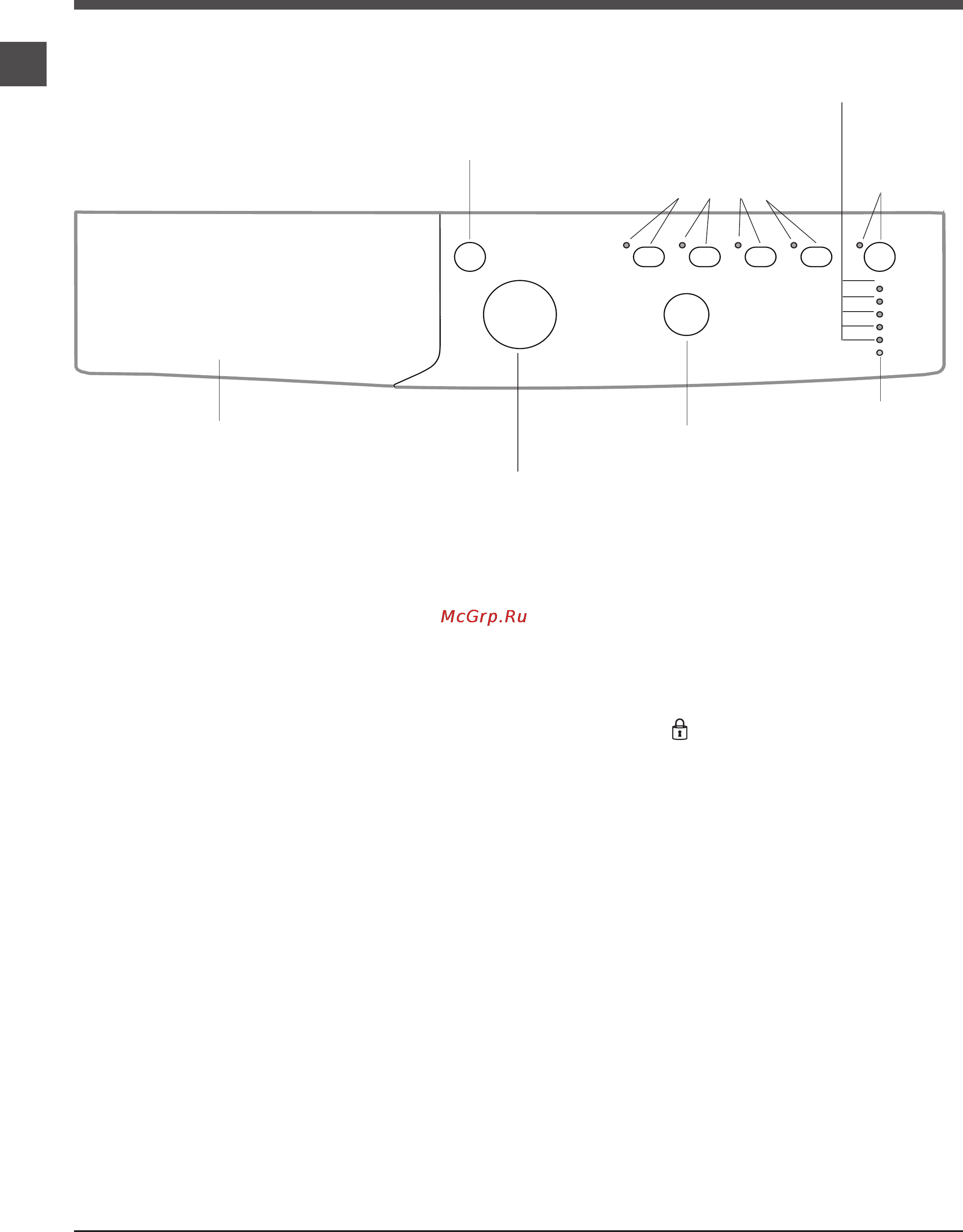 Indesit IWB 6085 [16/36] Опис пралынот машини та процедури з запуску програм