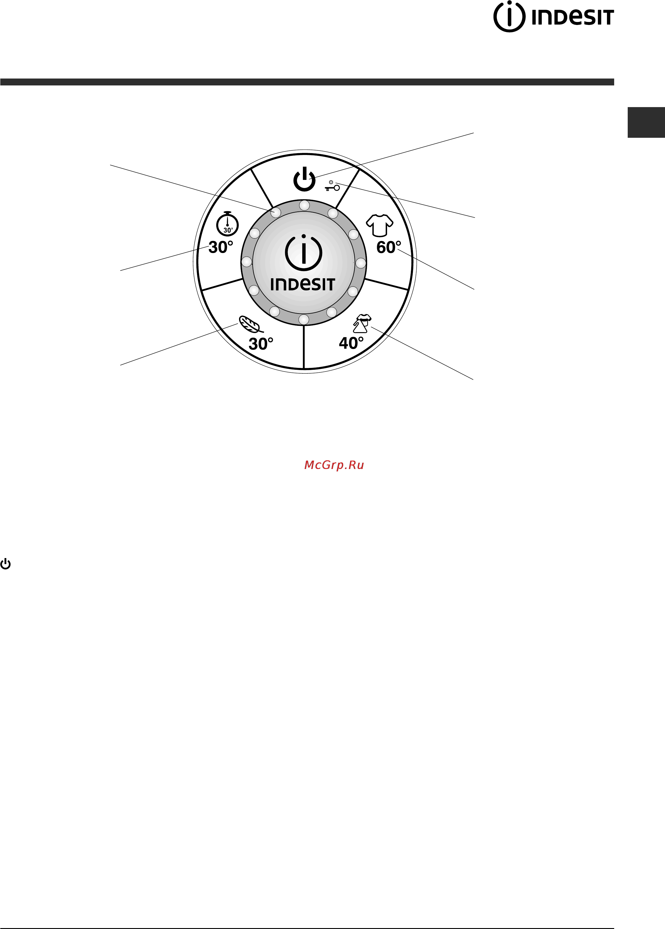 Indesit Moon SIXL 129 S [29/60] Ì indesit