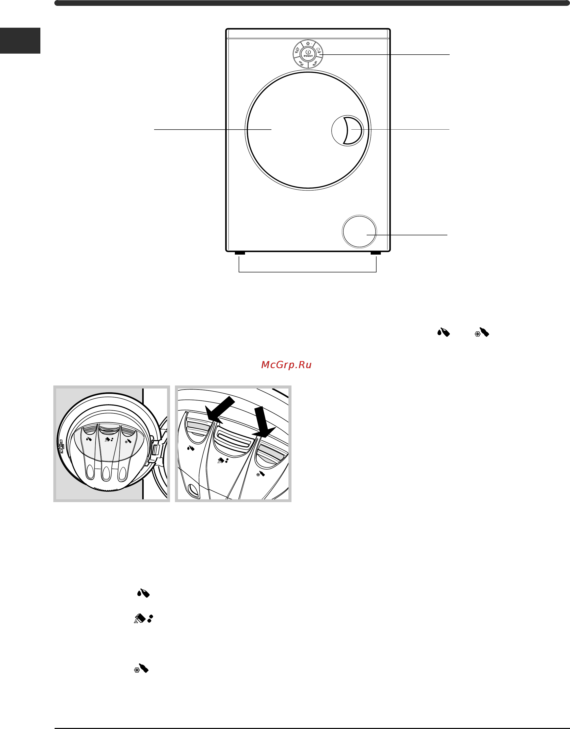 Indesit Moon SIXL 129 S [4/60] Description of the machine