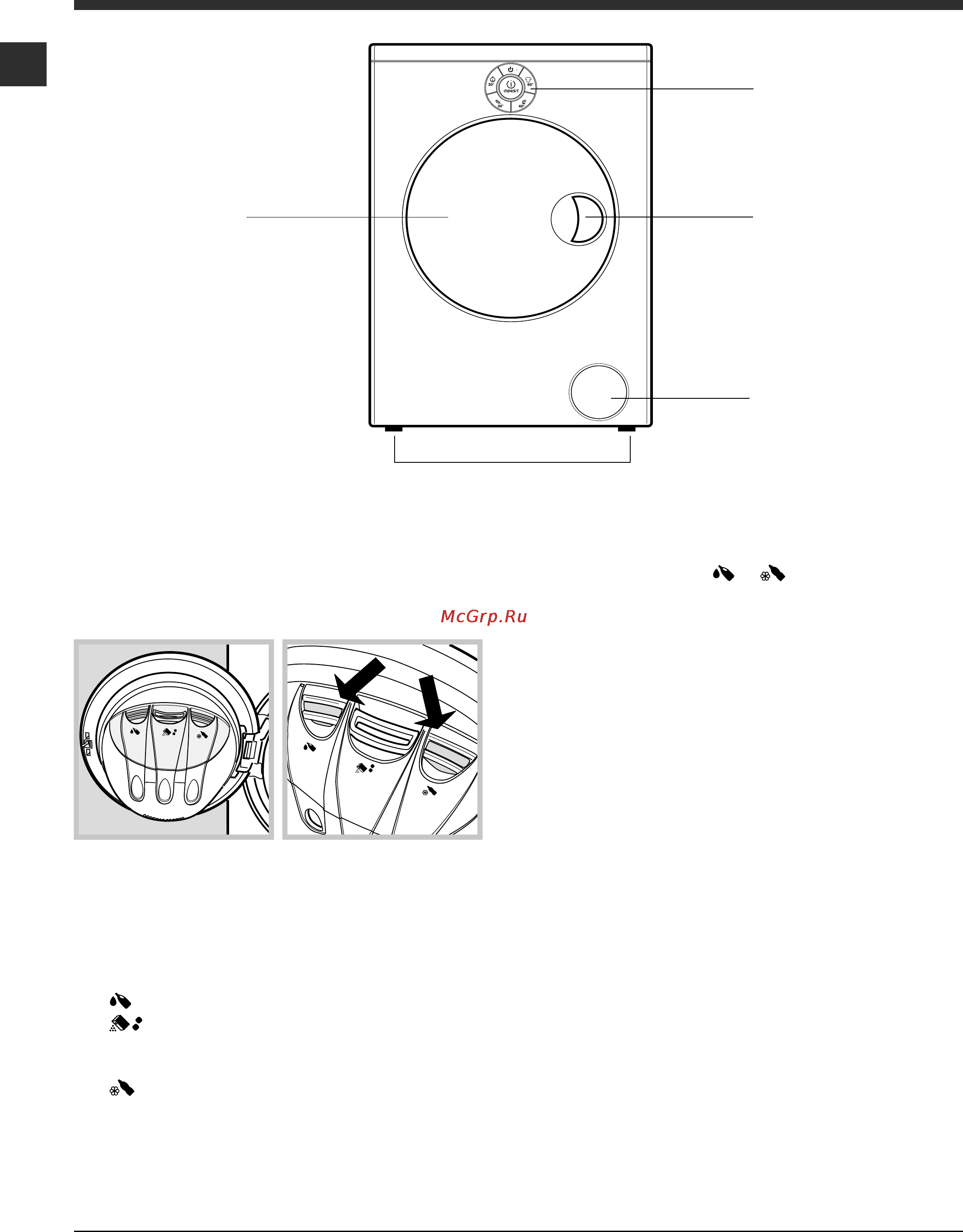 Indesit SIXL 129 [28/72] Descrierea macinìi de spàlat