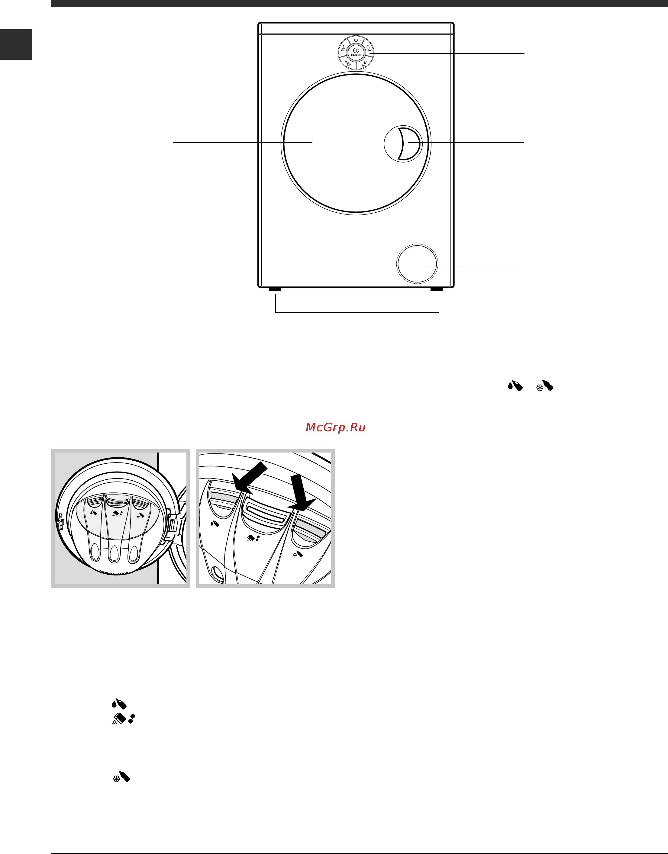 Indesit SIXL 129 [64/72] Descripción de la máquina