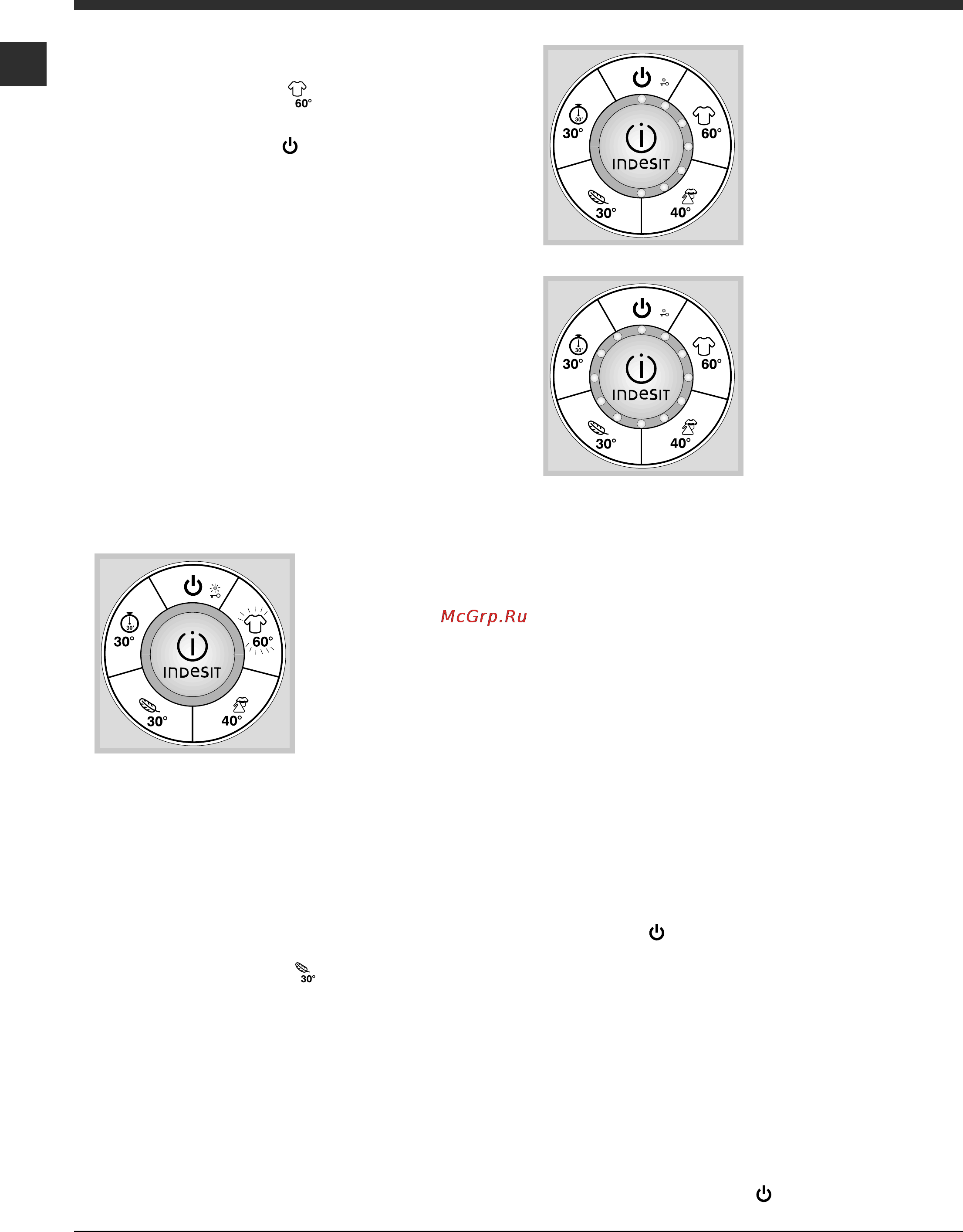Indesit SIXL 129 [66/72] Cómo efectuar un ciclo de lavado