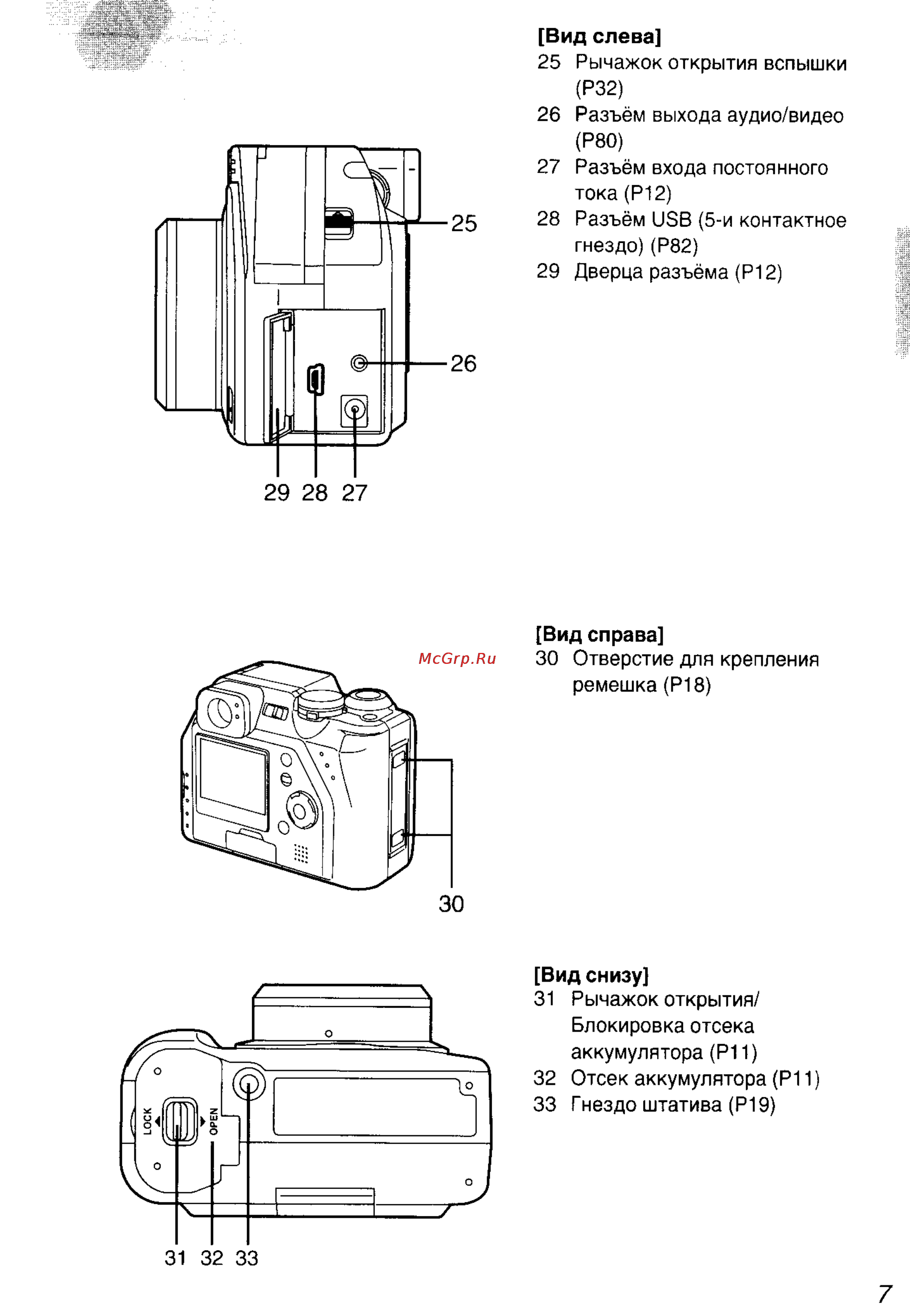 Panasonic DMC-LC40EN Инструкция по эксплуатации онлайн [7/93] 25057