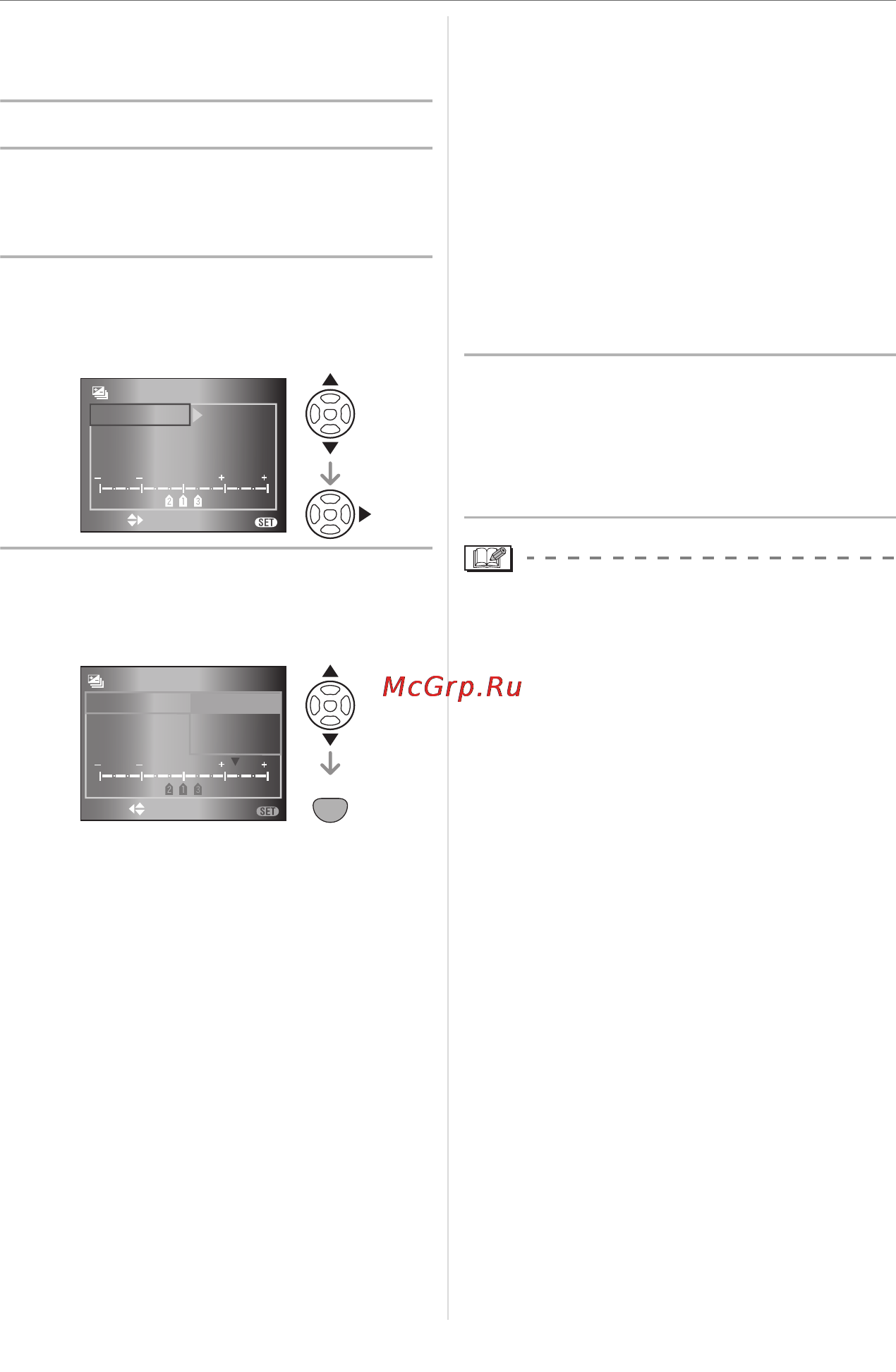 Panasonic DMC-L1K [74/140] Нажмите menu set