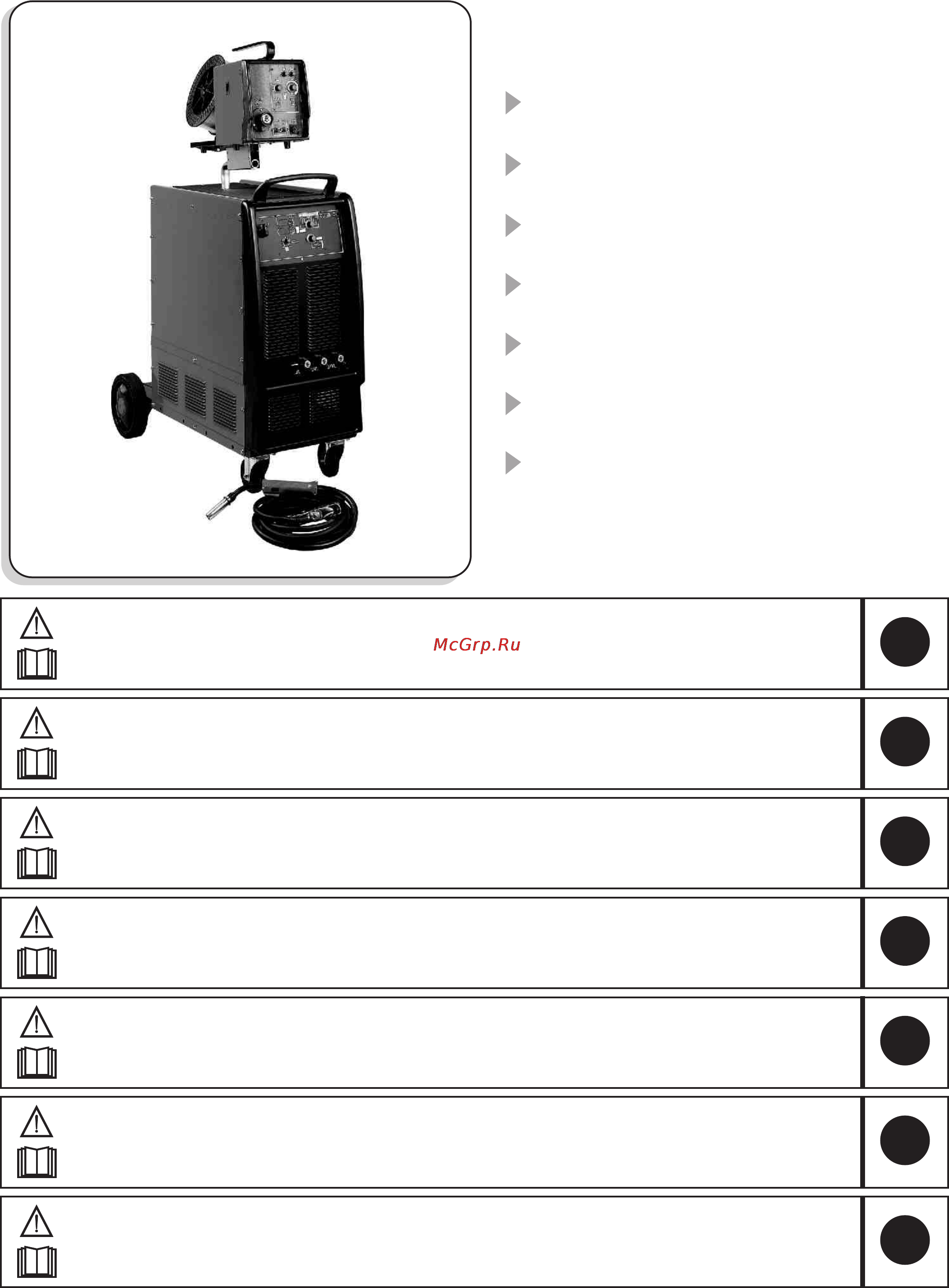 Telwin Electromig 410 Syner/Pulse Инструкция по эксплуатации онлайн [3/14] 25166