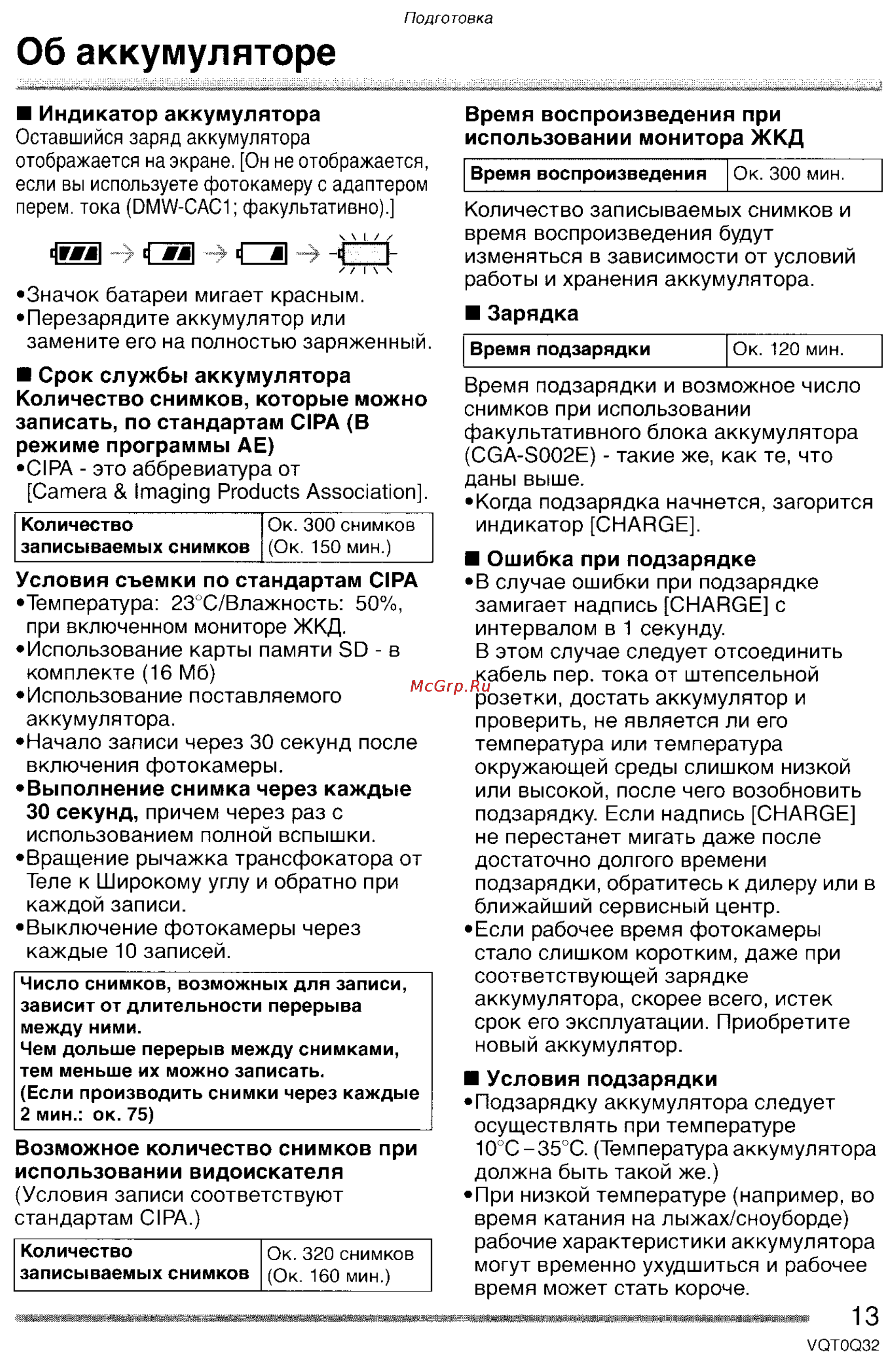 Panasonic LUMIX DMC-FZ5GC Инструкция по эксплуатации онлайн [13/165] 82075
