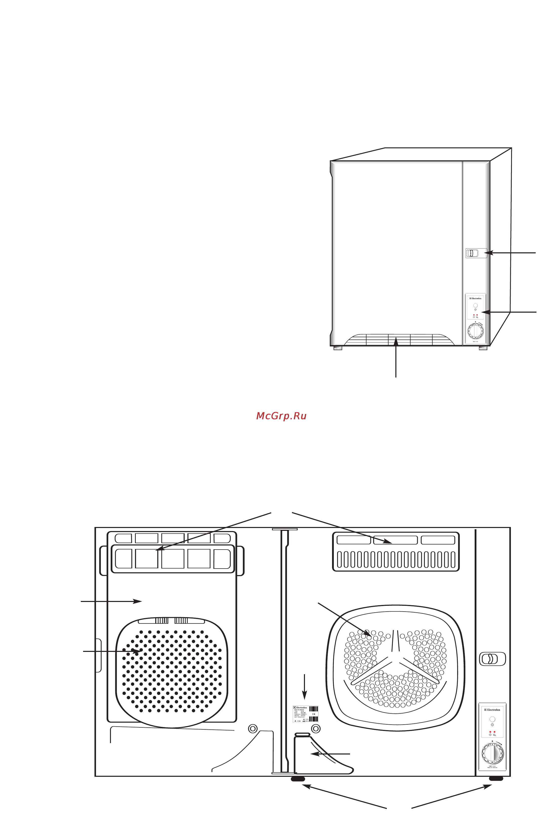 Electrolux EDC3150 [18/28] Opisanie pribora