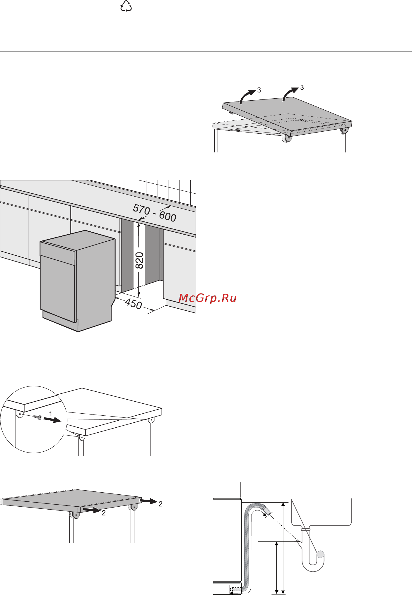 Electrolux ESF47020WR [36/56] Установка