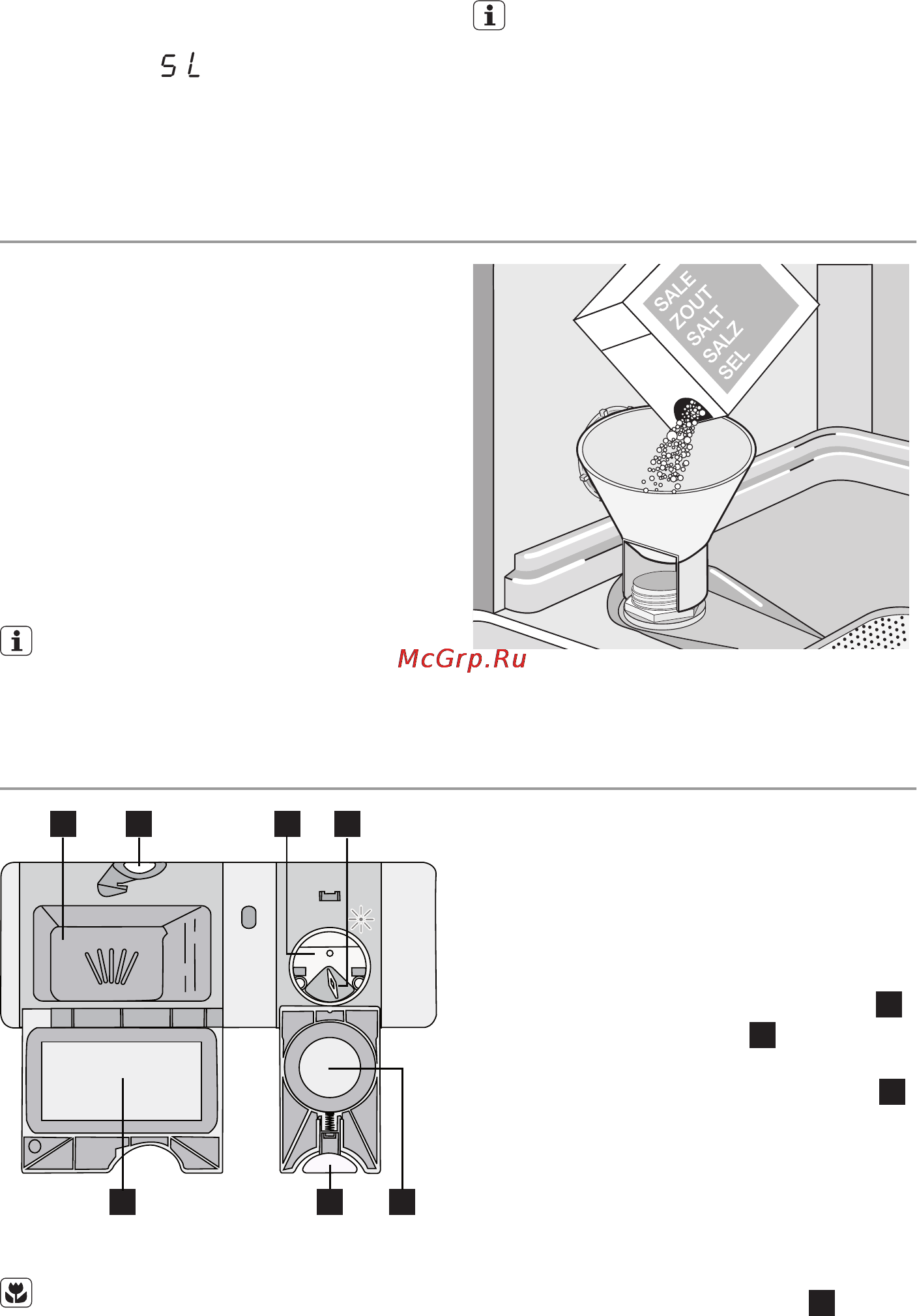 Electrolux ESF47020WR [45/56] Використання мийного засобу і ополіскувача