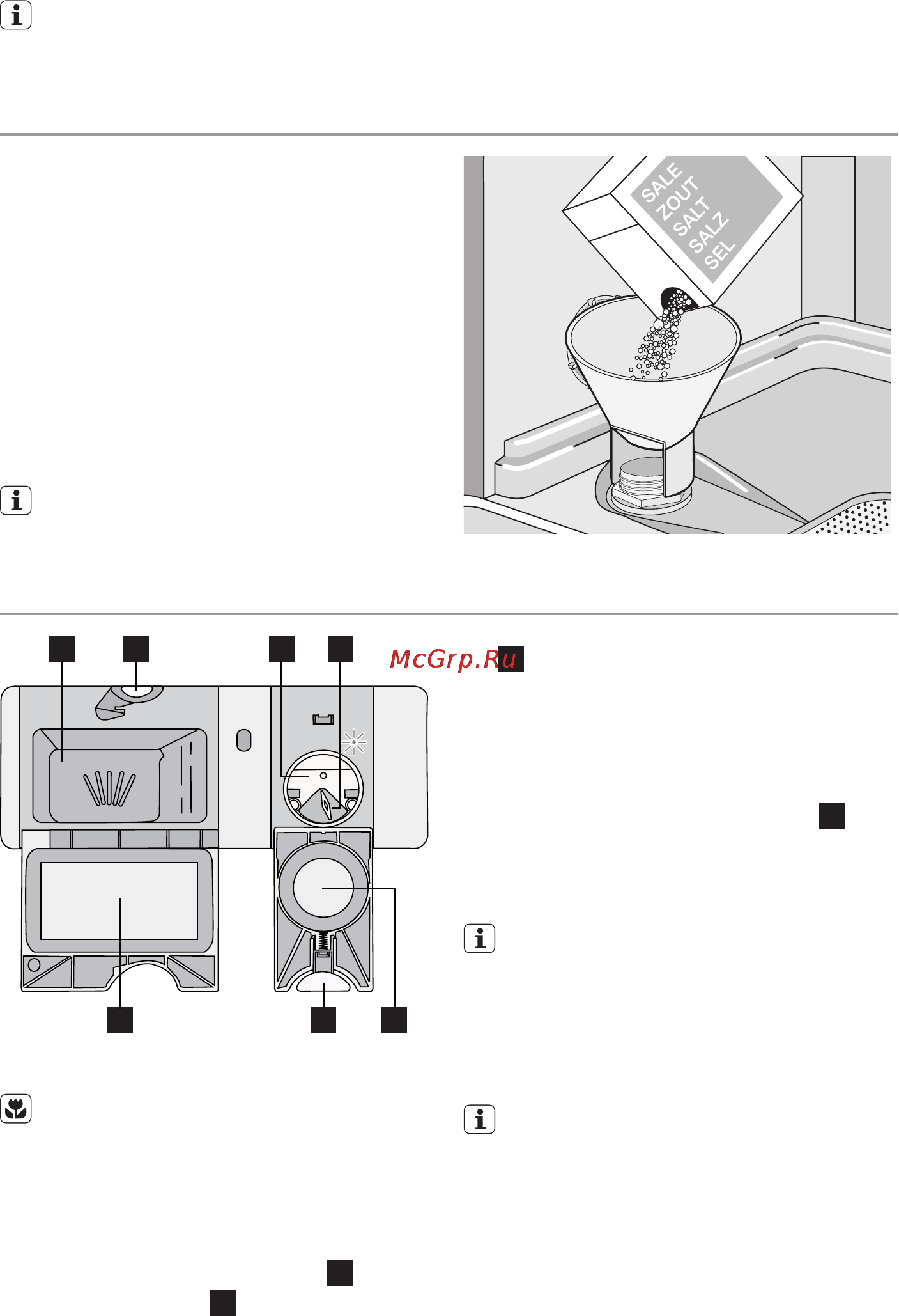 Electrolux ESF43005W [8/52] A mosogatószer és az öblítőszer használata