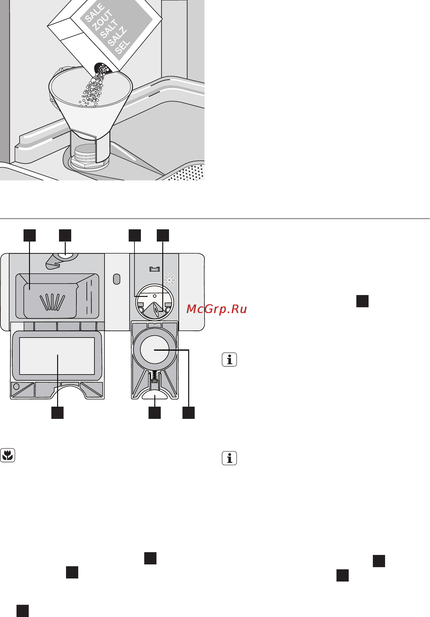 Electrolux ESF45050SR [9/56] Жуғыш жəне шайғыш затты қолдану