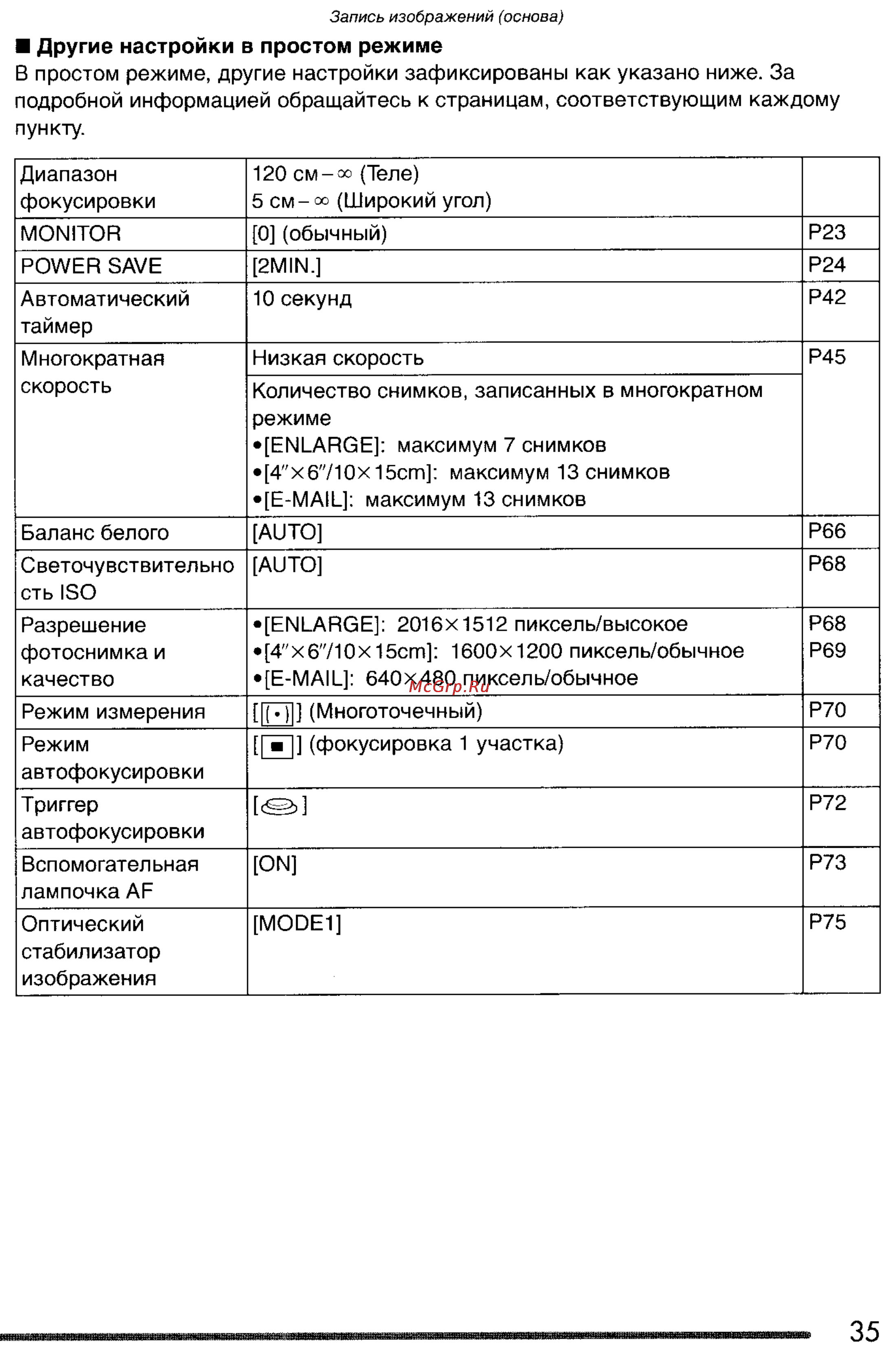 Panasonic DMC-FZ3SG Инструкция по эксплуатации онлайн [35/163] 25212