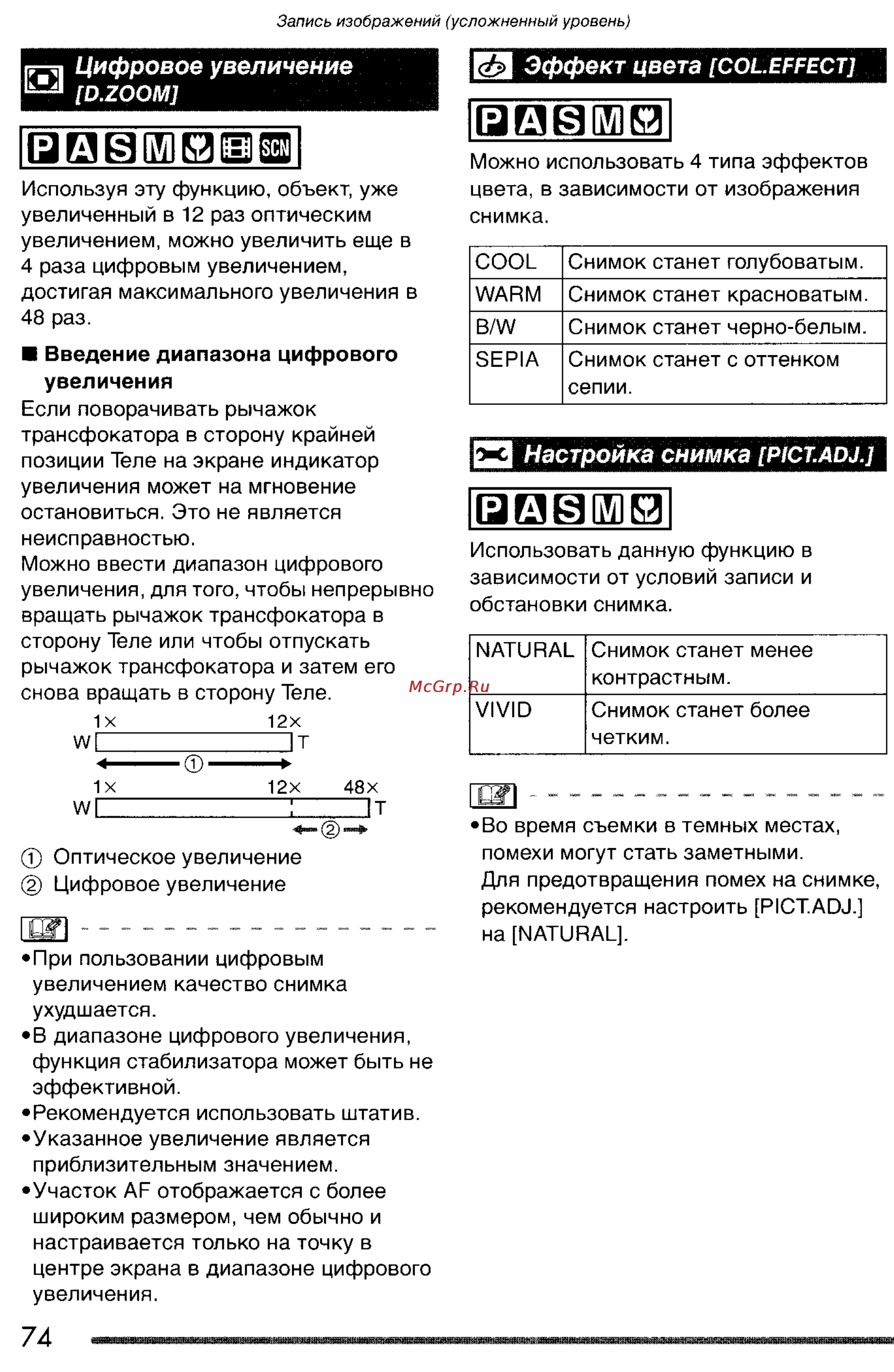 Panasonic LUMIX DMC-FZ3SG Инструкция по эксплуатации онлайн [74/163] 82076