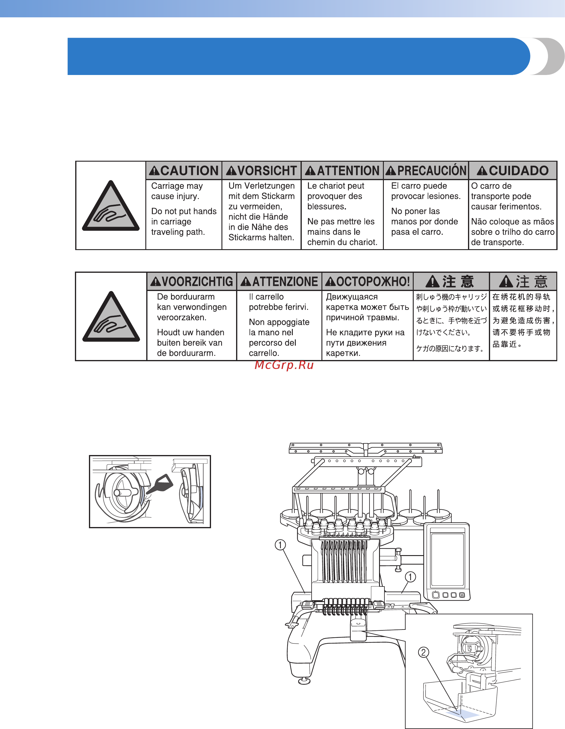Brother PR-1000e Инструкция по эксплуатации онлайн [9/336] 25257