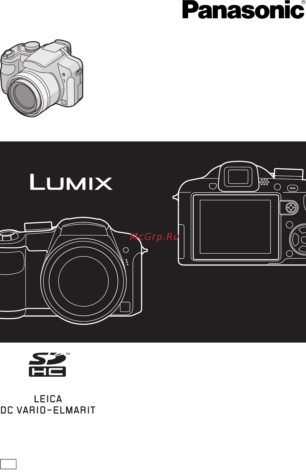 Panasonic DMC-FZ18EE-K Black Инструкция по эксплуатации онлайн
