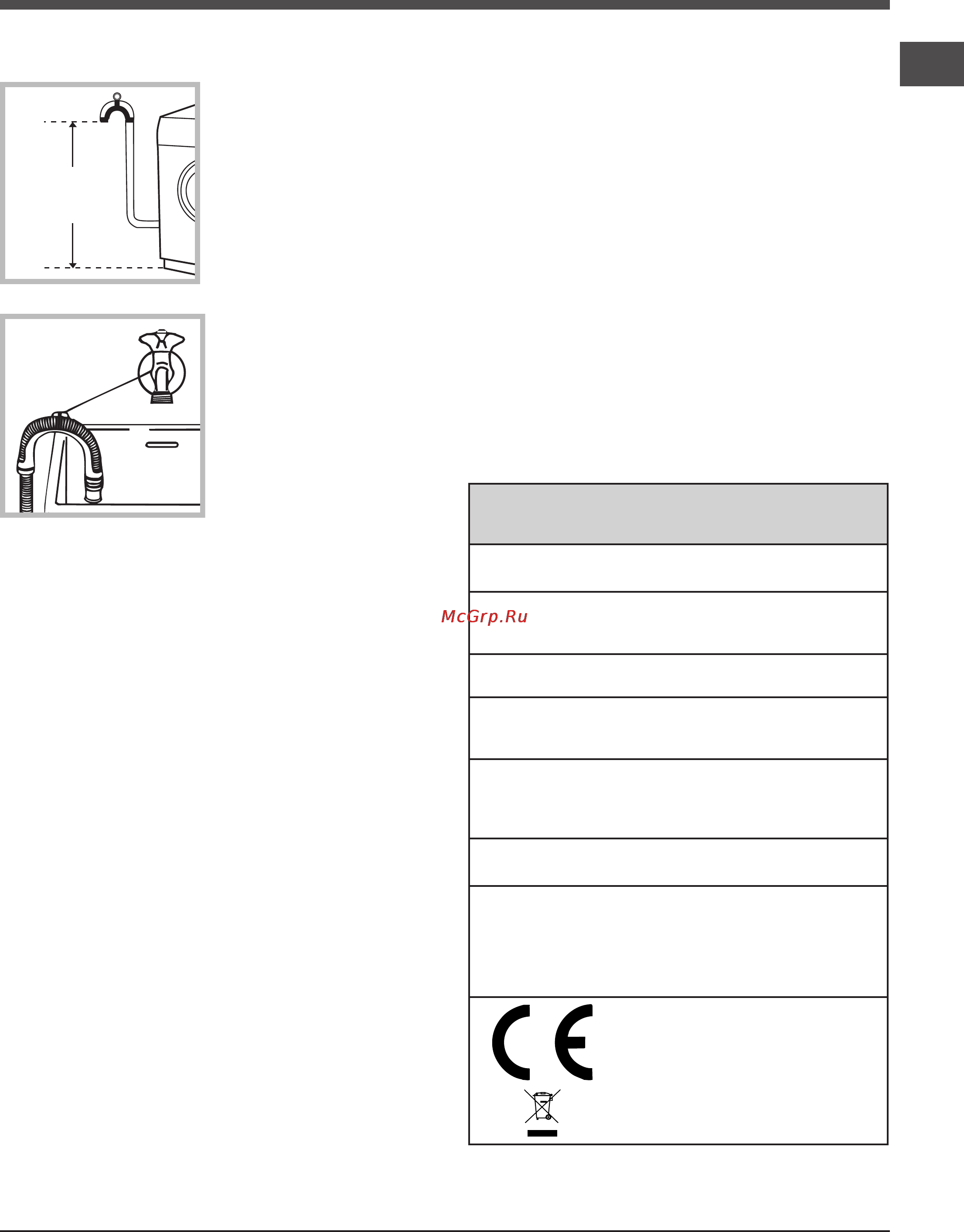 Ariston ARXSF 120 [15/36] Перший цикл прання