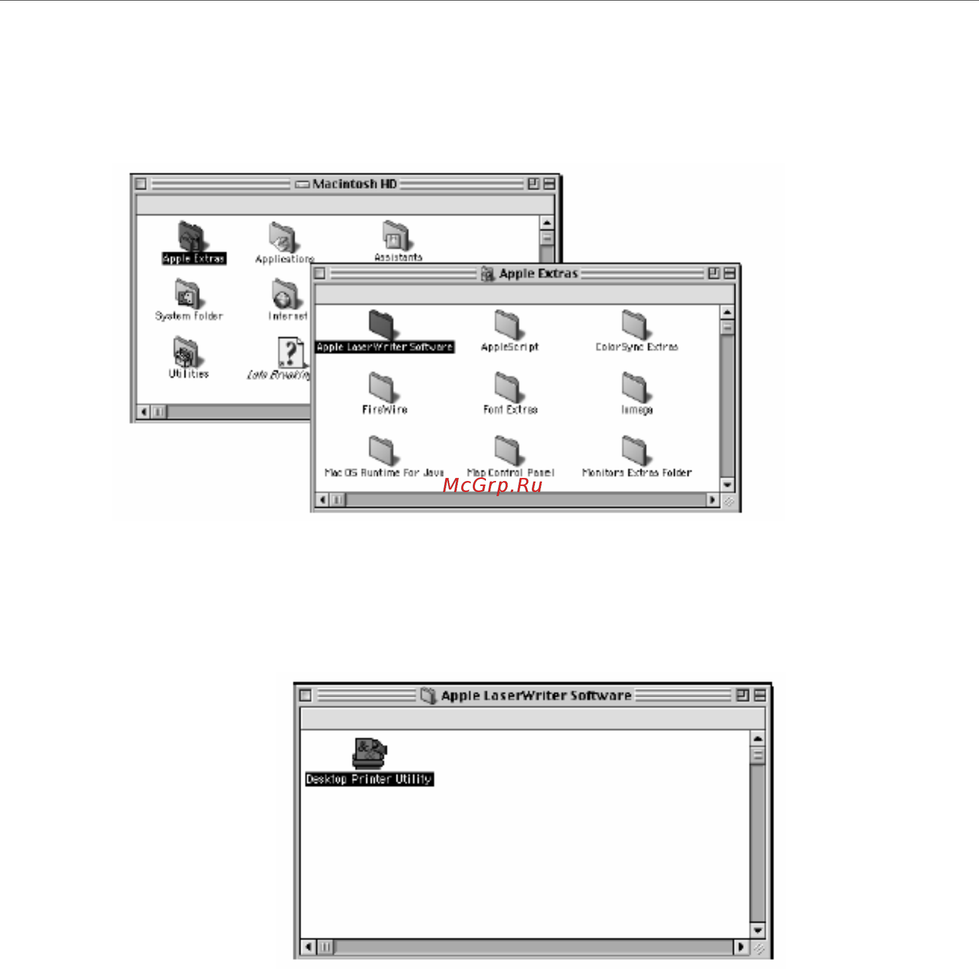 Brother MFC-8820D [314/427] Для пользователей mac os 8 9