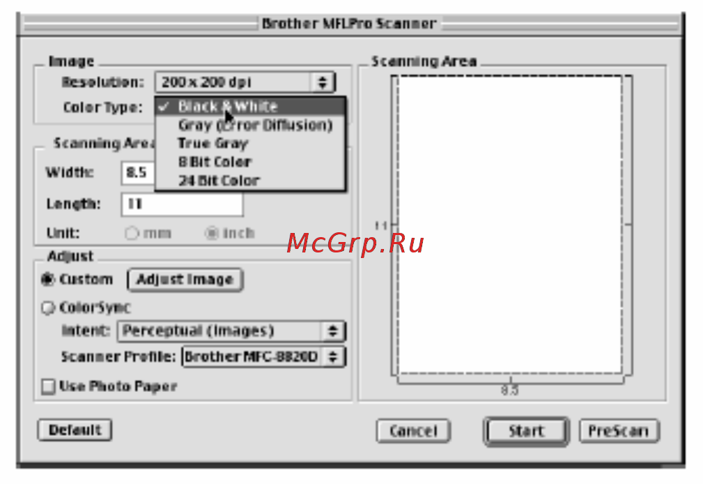 Brother MFC-8420 Инструкция по эксплуатации онлайн [331/427] 25520