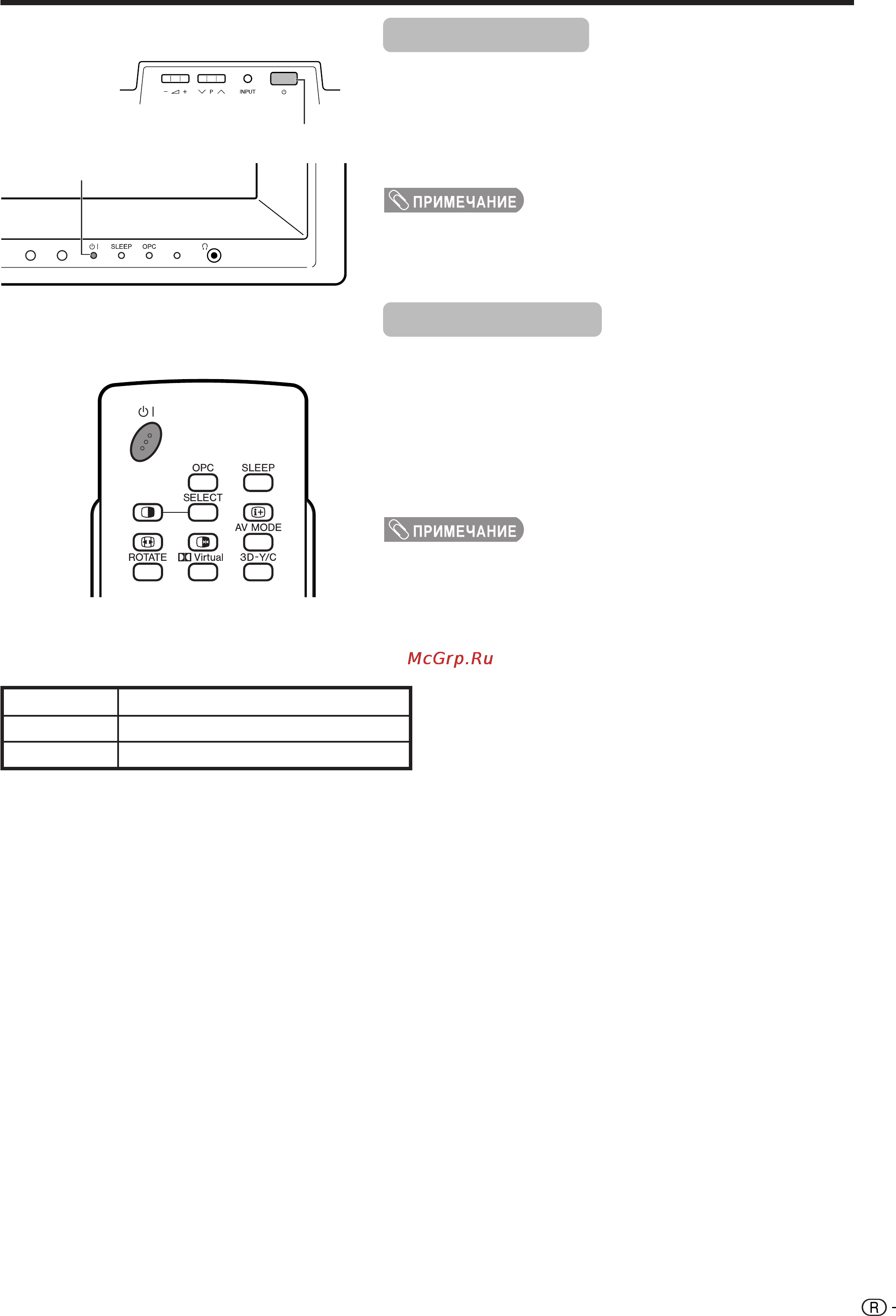 Sharp LC-26GA3E [15/60] Просмотр телевизора