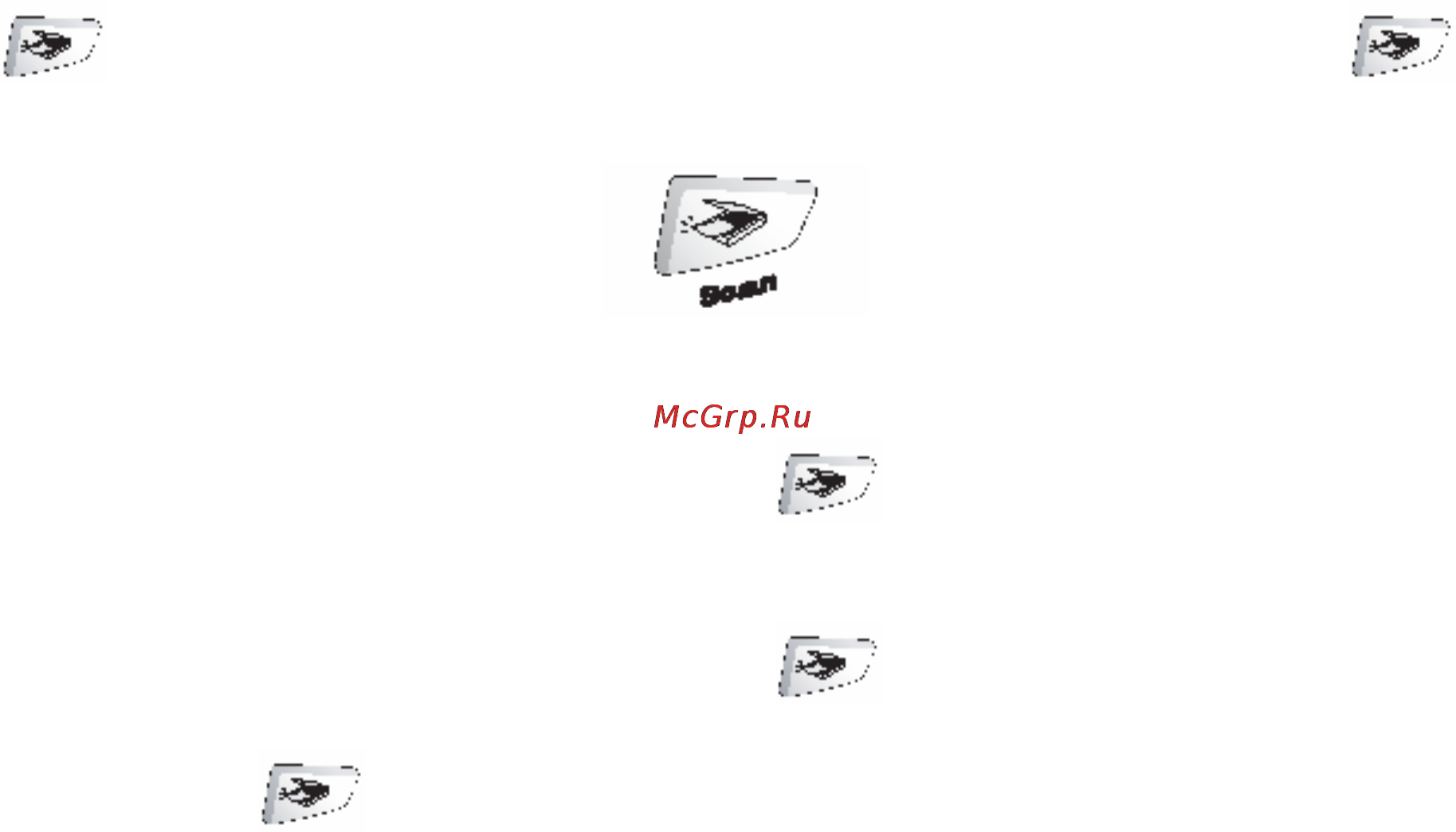Brother MFC-8840D/DN [218/428] Использование кнопки scan для пользователей интерфейса usb или параллельного интерфейса