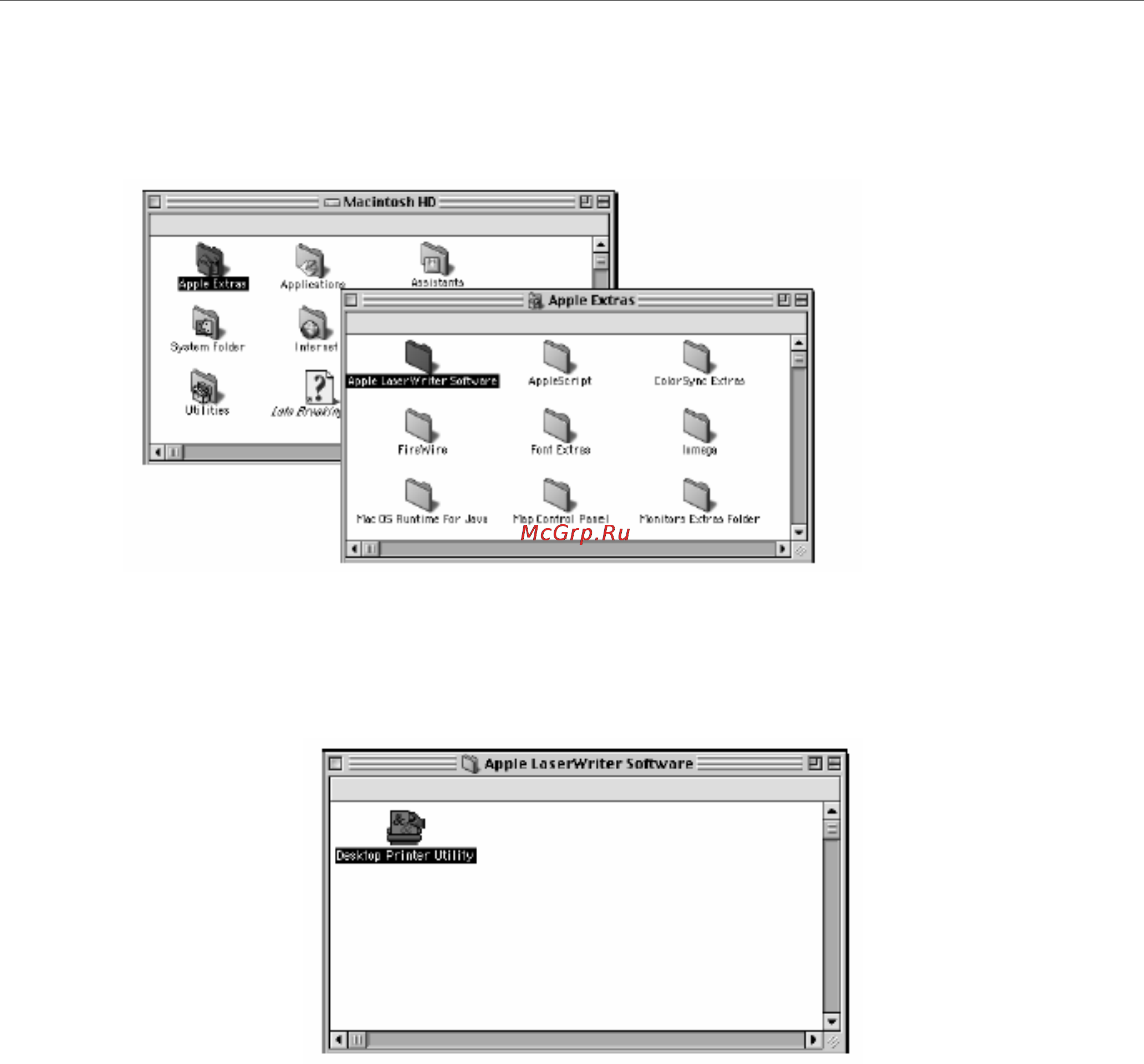 Brother MFC-8840D/DN [315/428] Для пользователей mac os 8 9