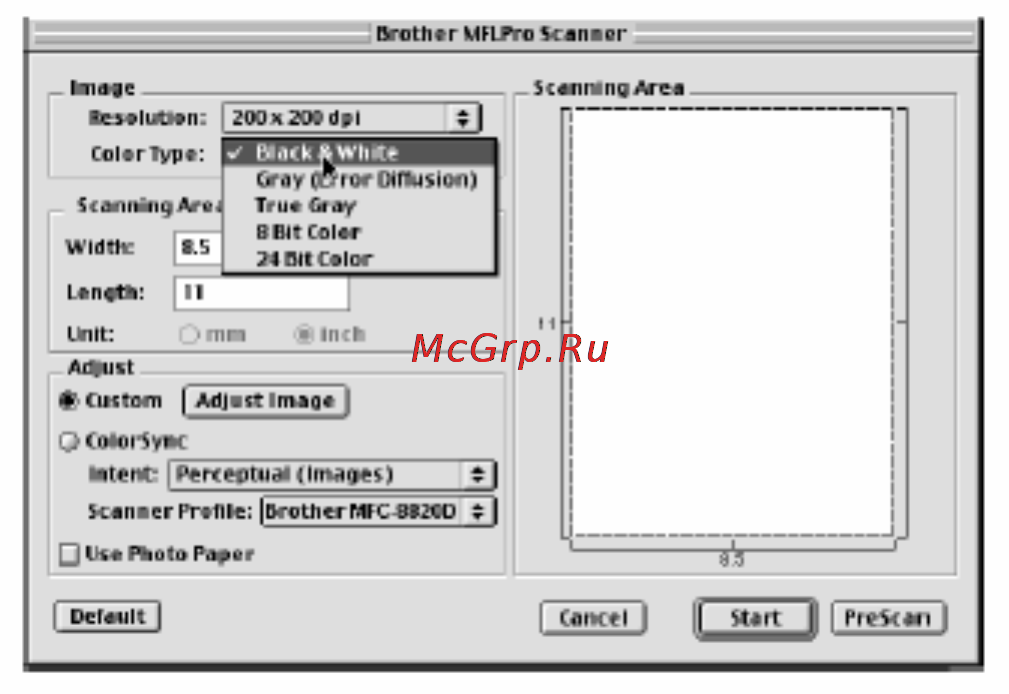 Brother MFC-8840D/DN Инструкция по эксплуатации онлайн [332/428] 25539