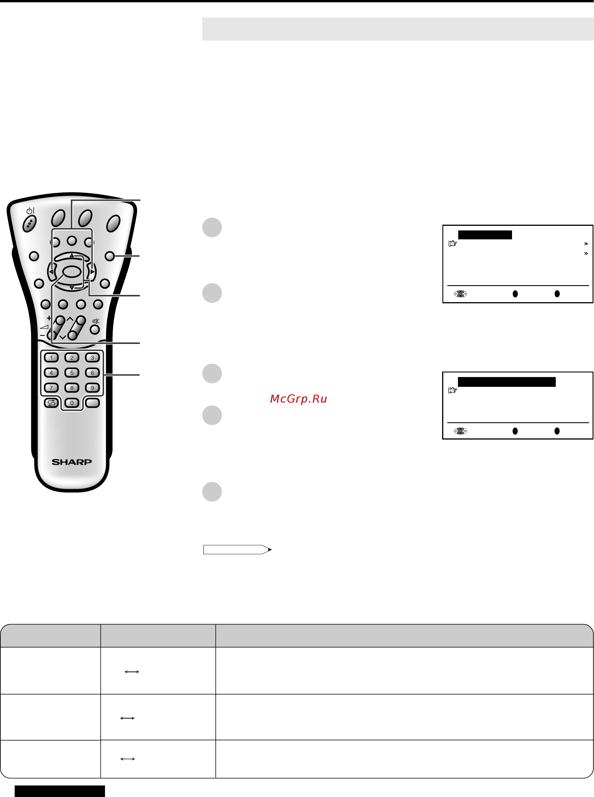 Sharp LC-22SV2E [29/48] Полезные функции продолжение